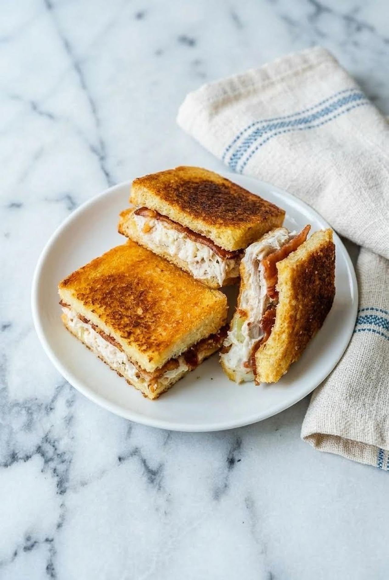 Chicken Salad Bacon Melt