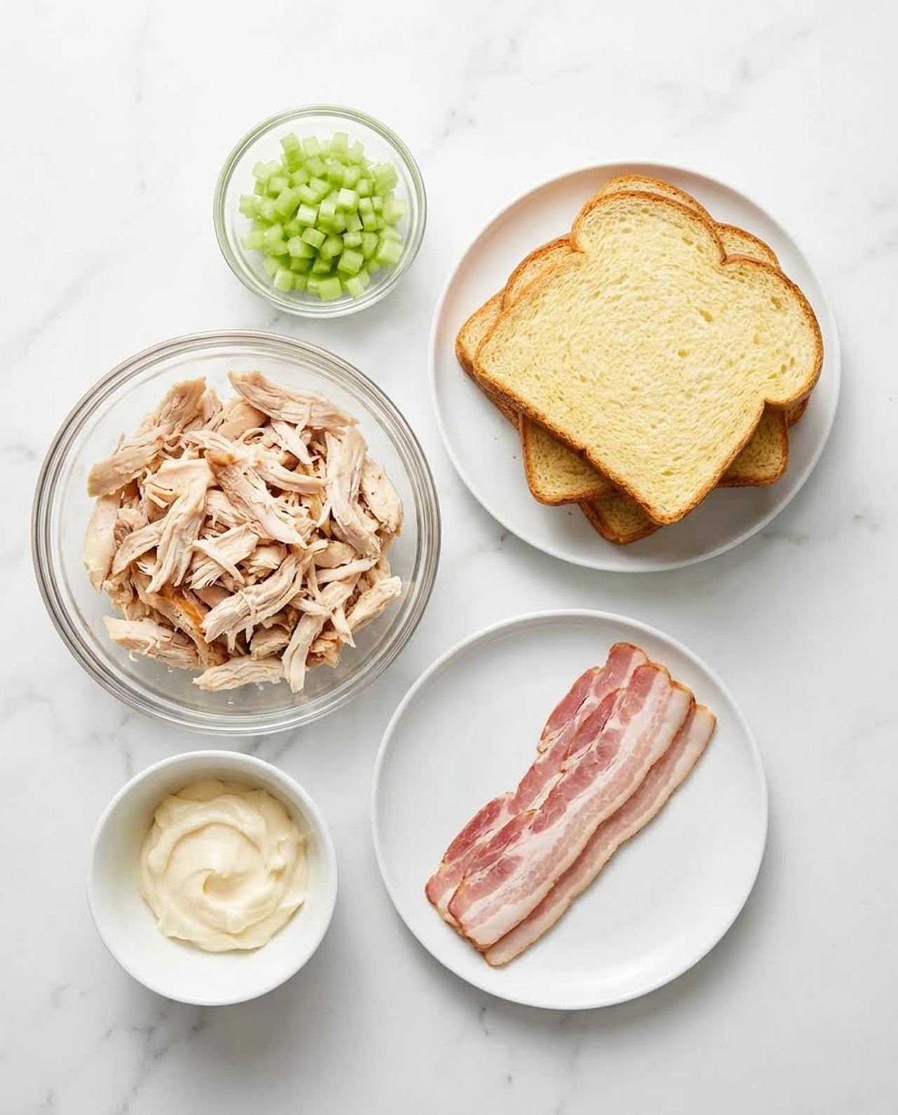 Chicken Salad Bacon Melt
