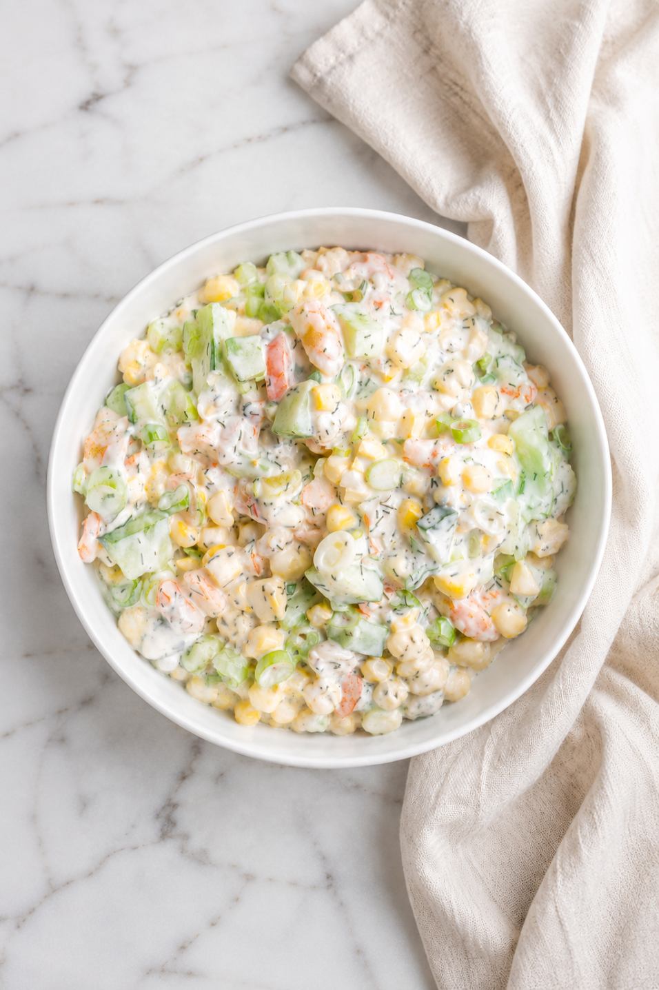 Chopped Shrimp Salad