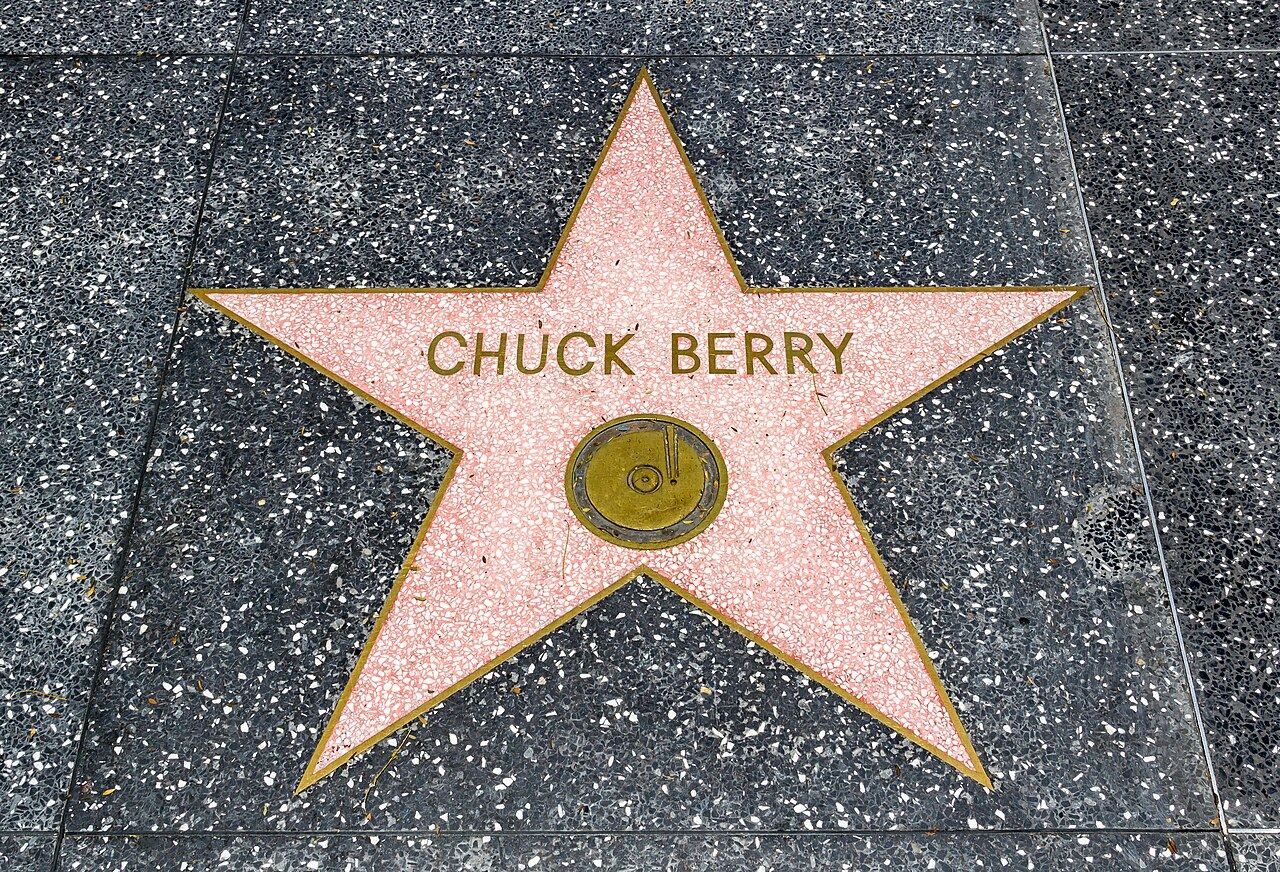 Los Angeles (California, USA), Hollywood Boulevard, Chuck Berry -- 2012 -- 4996