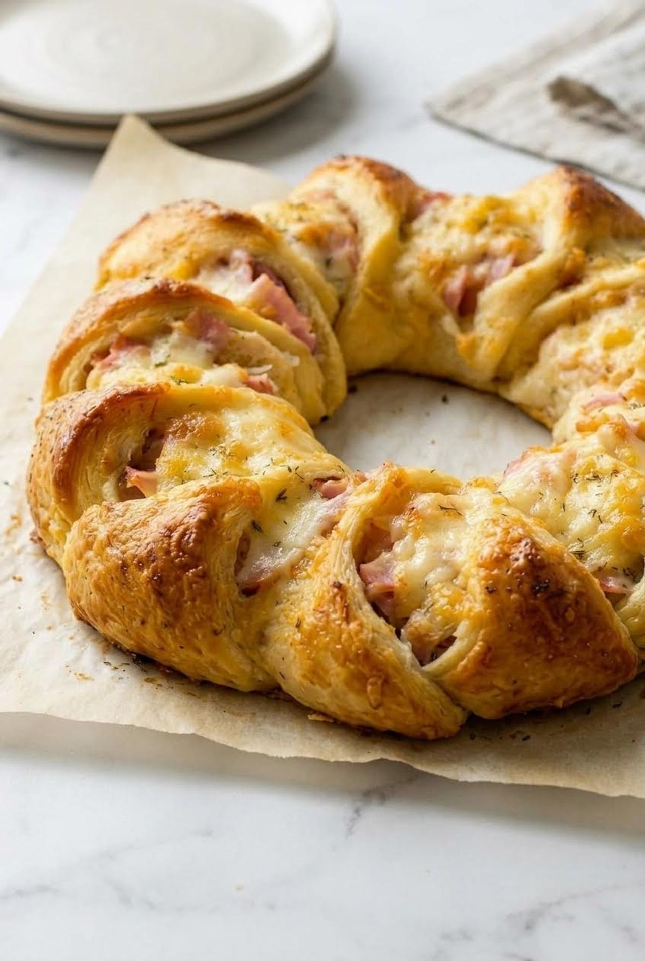 Cordon Bleu Crescent Ring