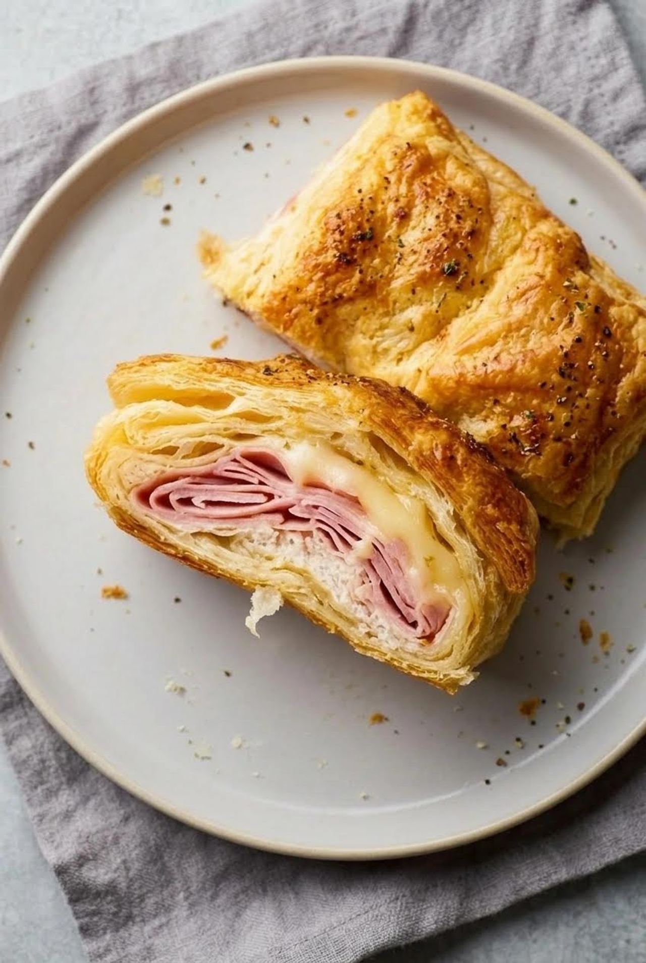 Cordon Bleu Crescent Ring