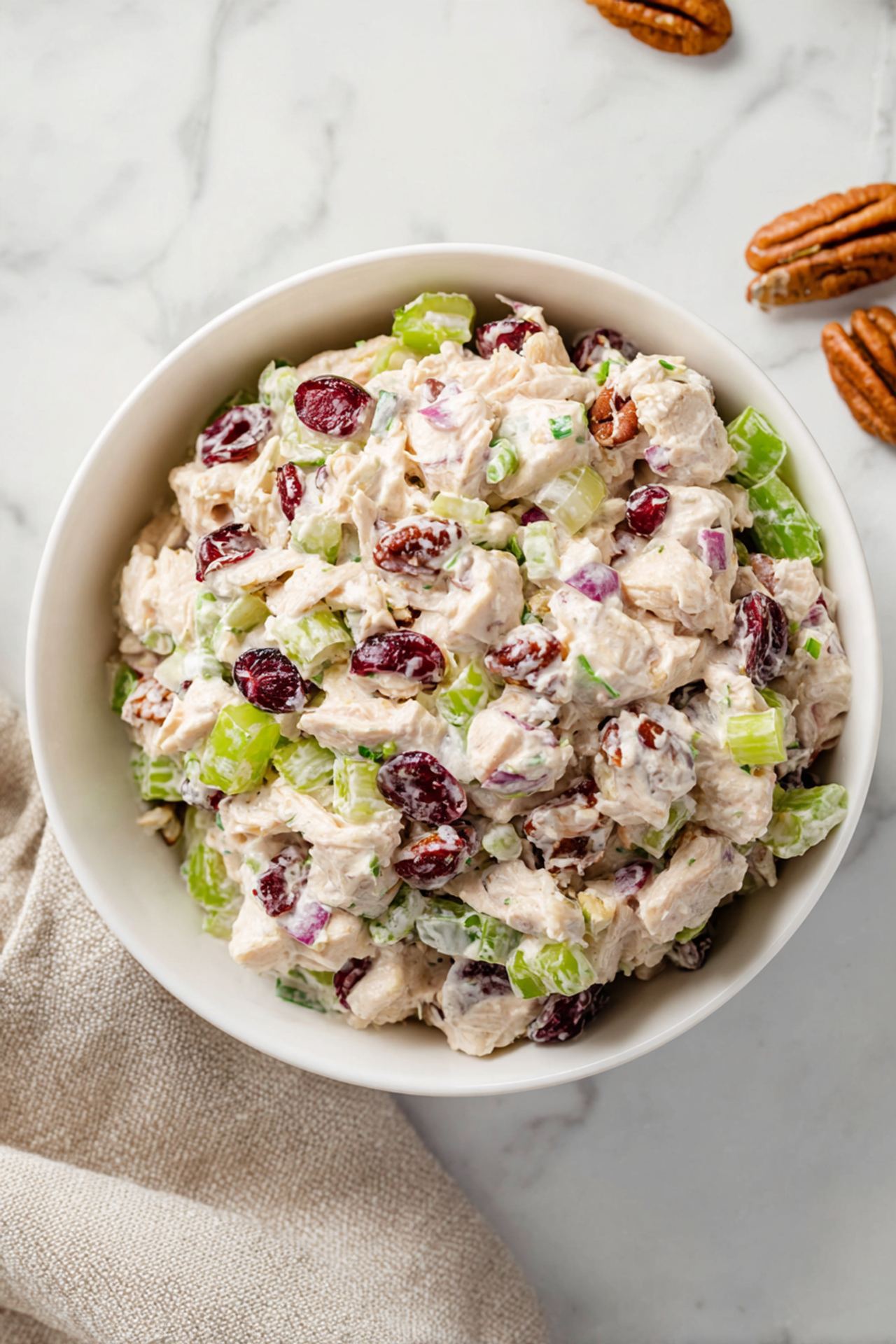 Cranberry and Pecan Chicken Salad