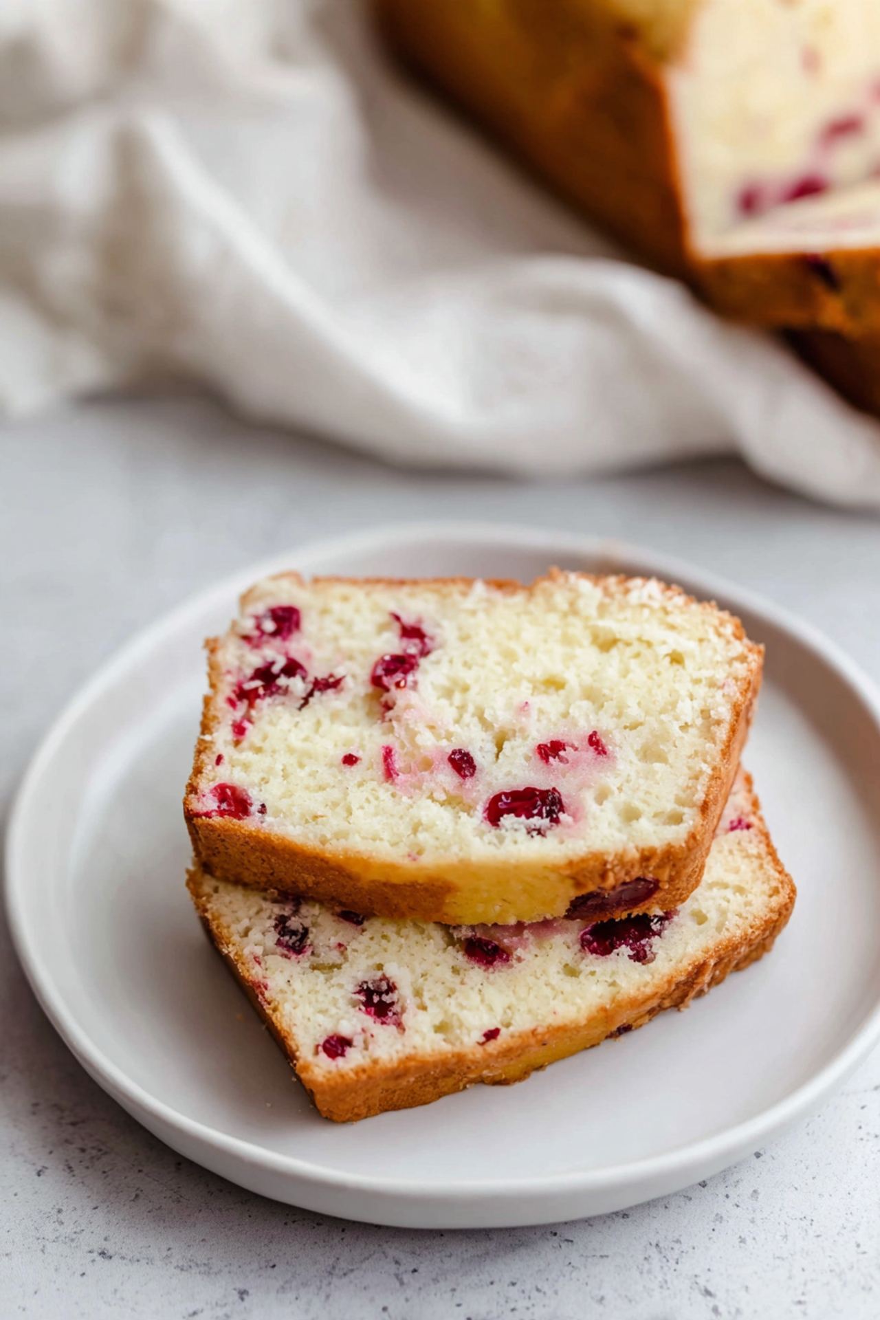 Cream Cheese Cranberry Loaf