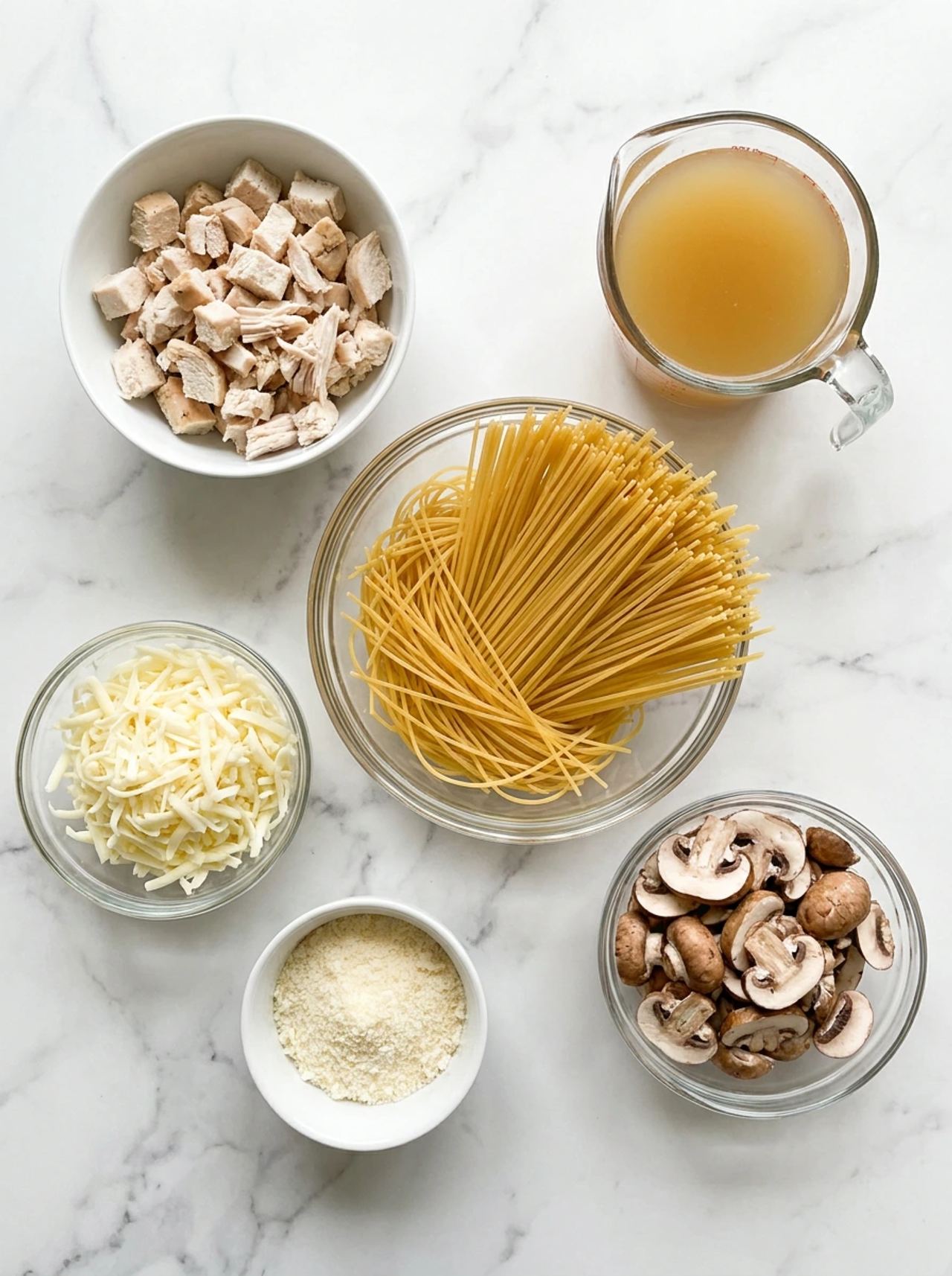 Creamy Chicken Tetrazzini
