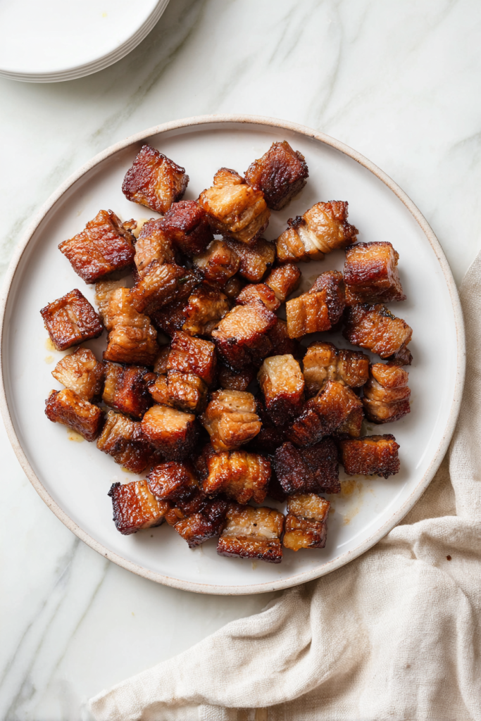 Crispy Pork Belly Bites