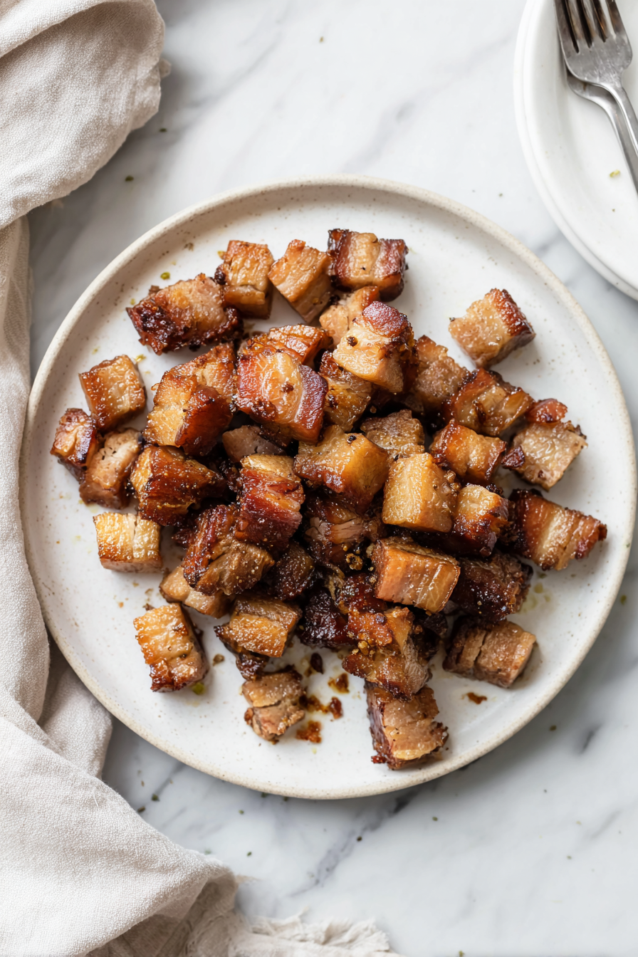 Crispy Pork Belly Bites