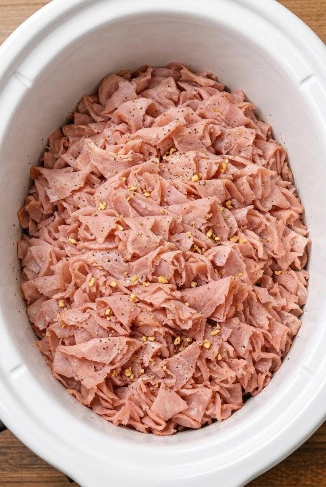 Crockpot BBQ Ham Sliders (4 Ingredients)