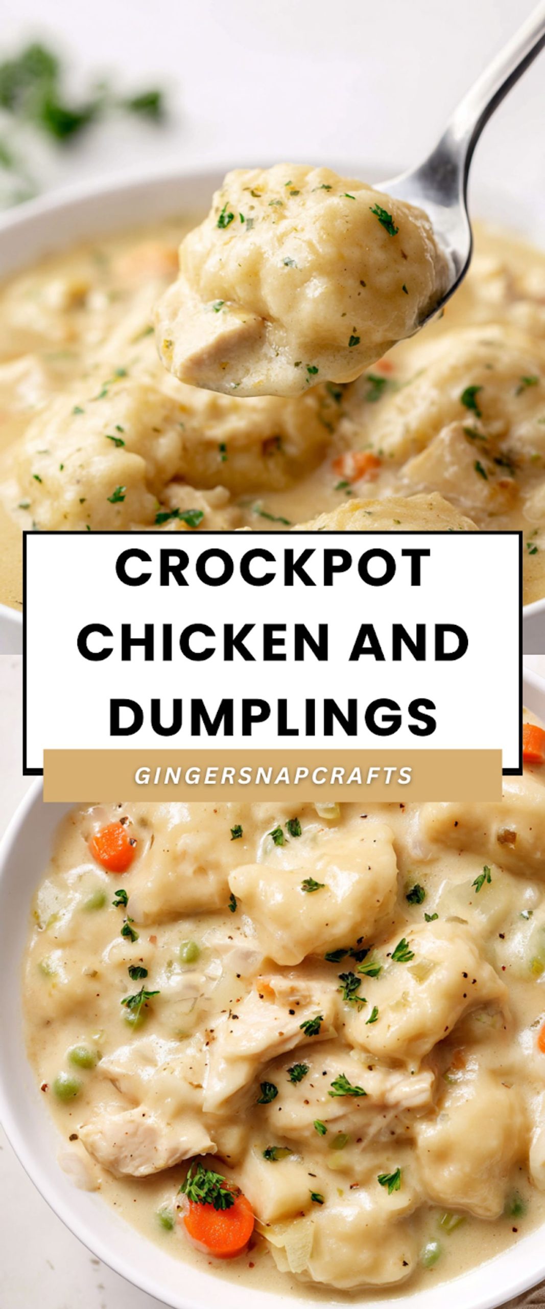 Crockpot Chicken and Dumplings