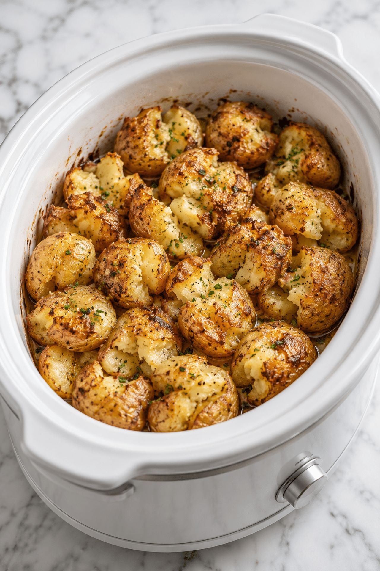 Crockpot Loaded Mashed Potatoes