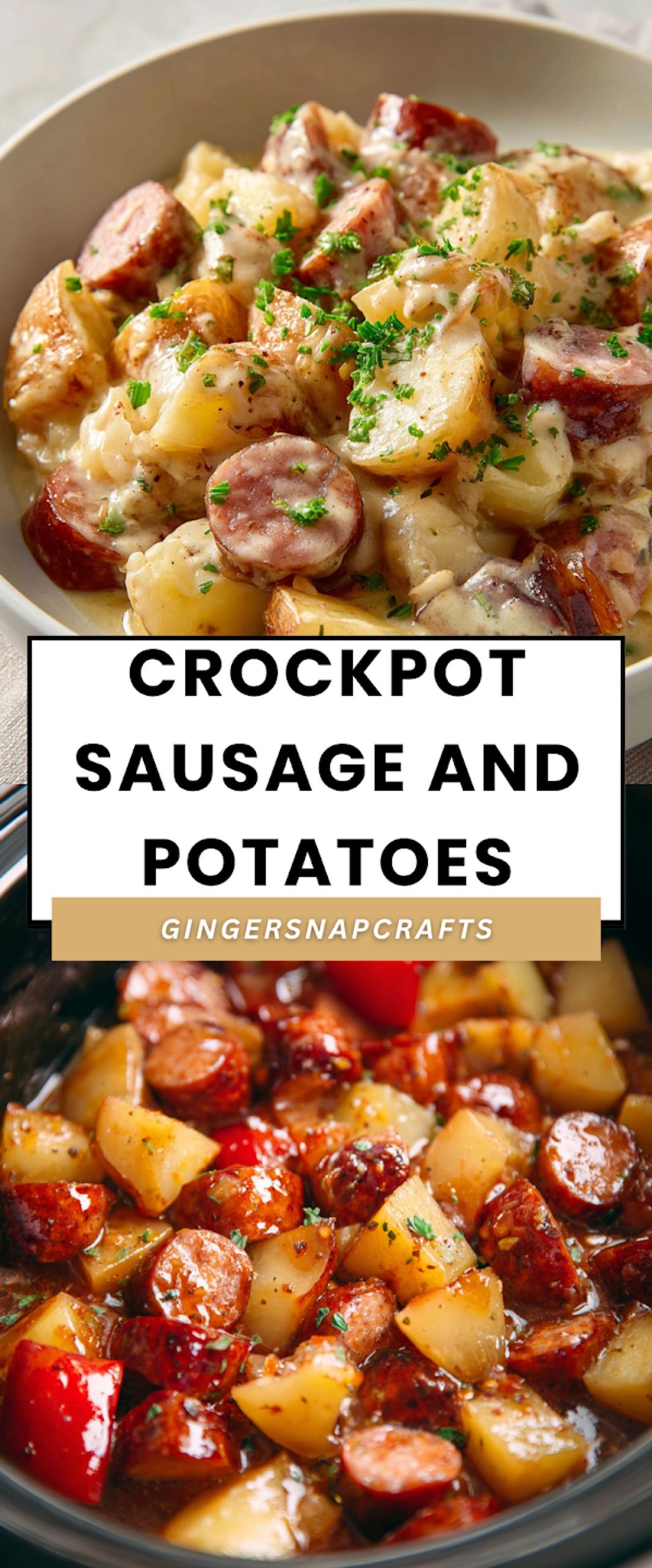 Crockpot Sausage and Potatoes