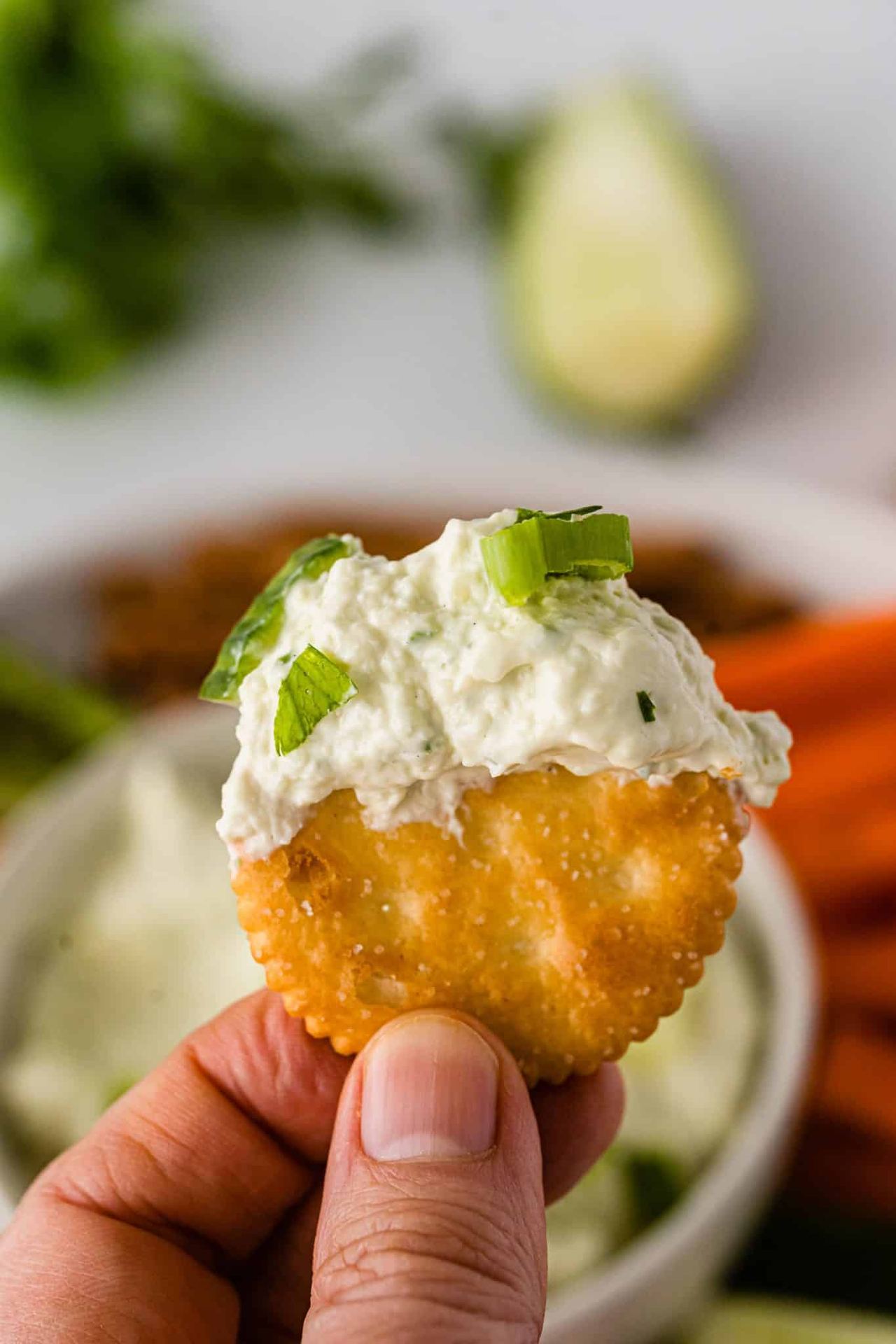 Cucumber Cream Cheese Crack Dip
