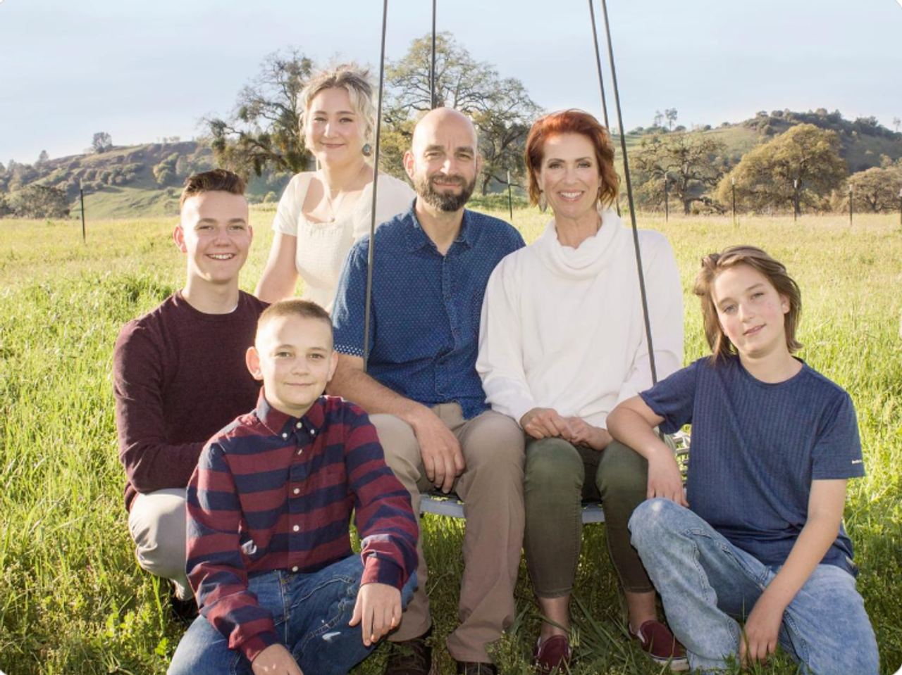 The Eady family is pictured together in a photo shared on the family’s Support Now campaign, which was created to provide practical and financial support following the devastating loss of Danna, Craig and their two youngest sons. | Source: supportnow
