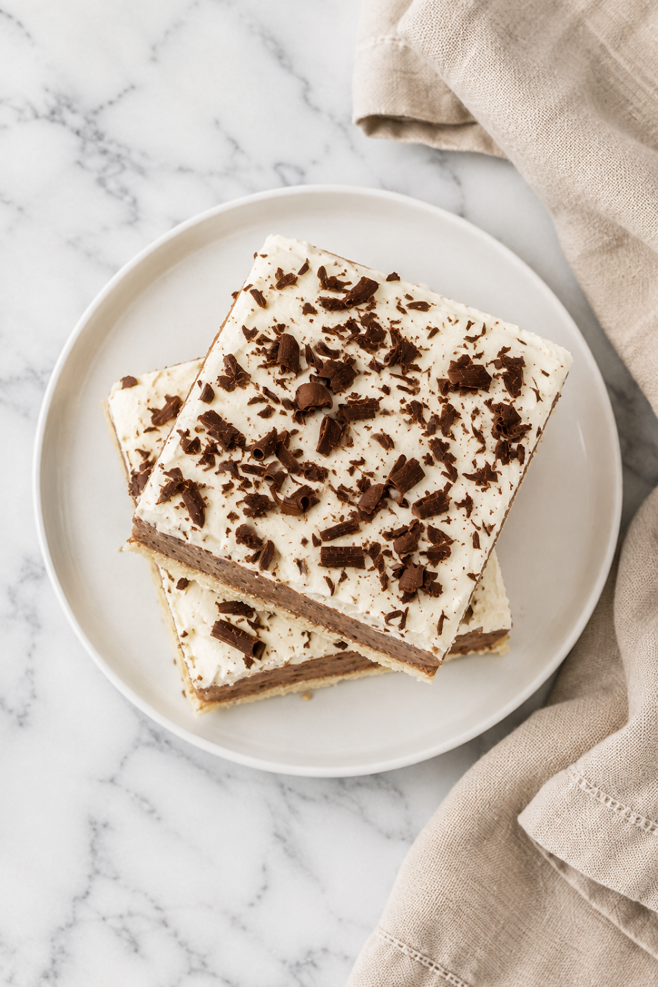 French Silk Slab Pie