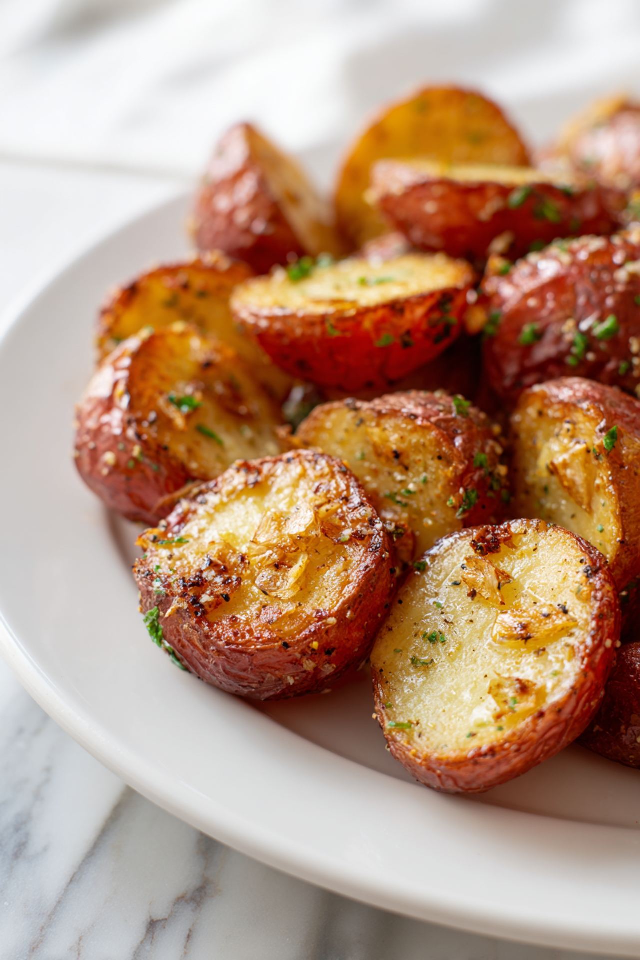 Garlic & Herb Roasted Red Potatoes