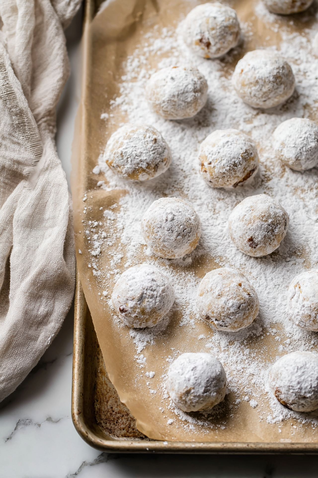 Georgia O’Keeffe’s Pecan Butterballs