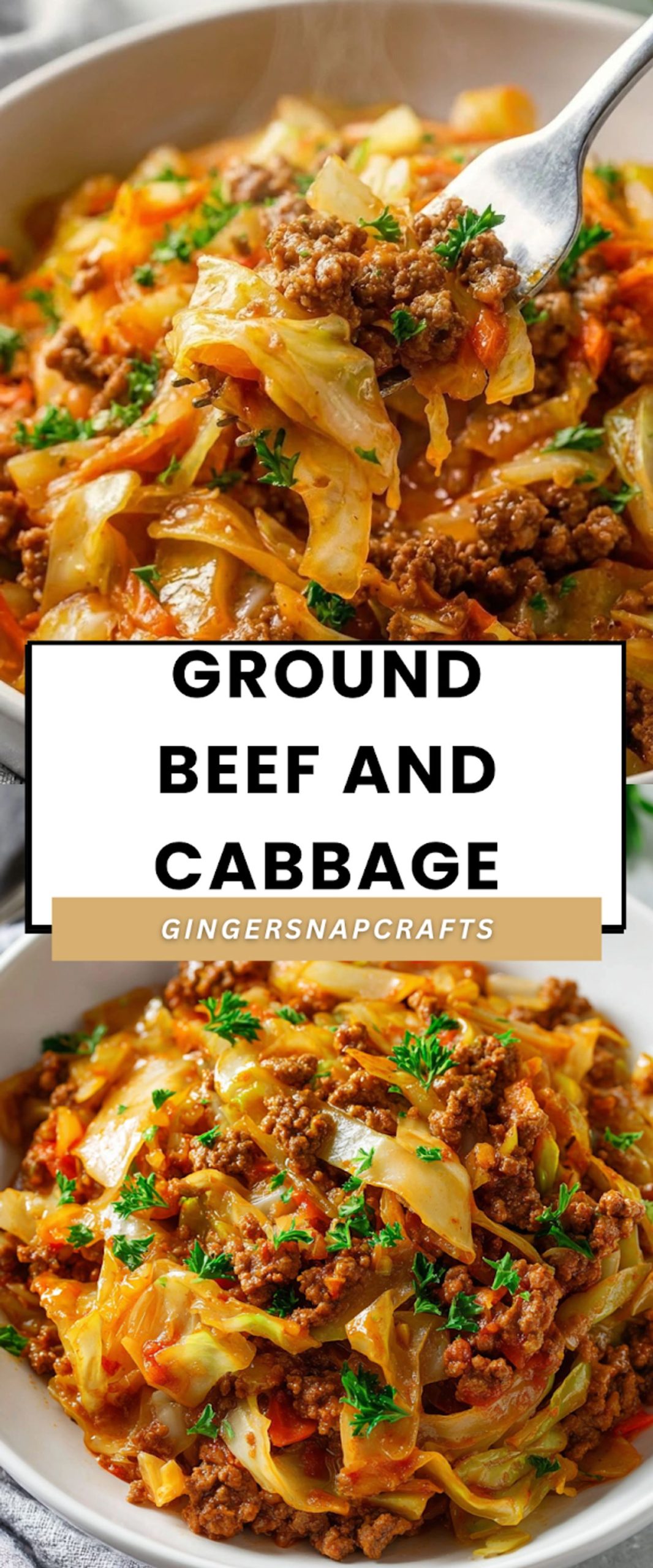 Ground Beef and Cabbage