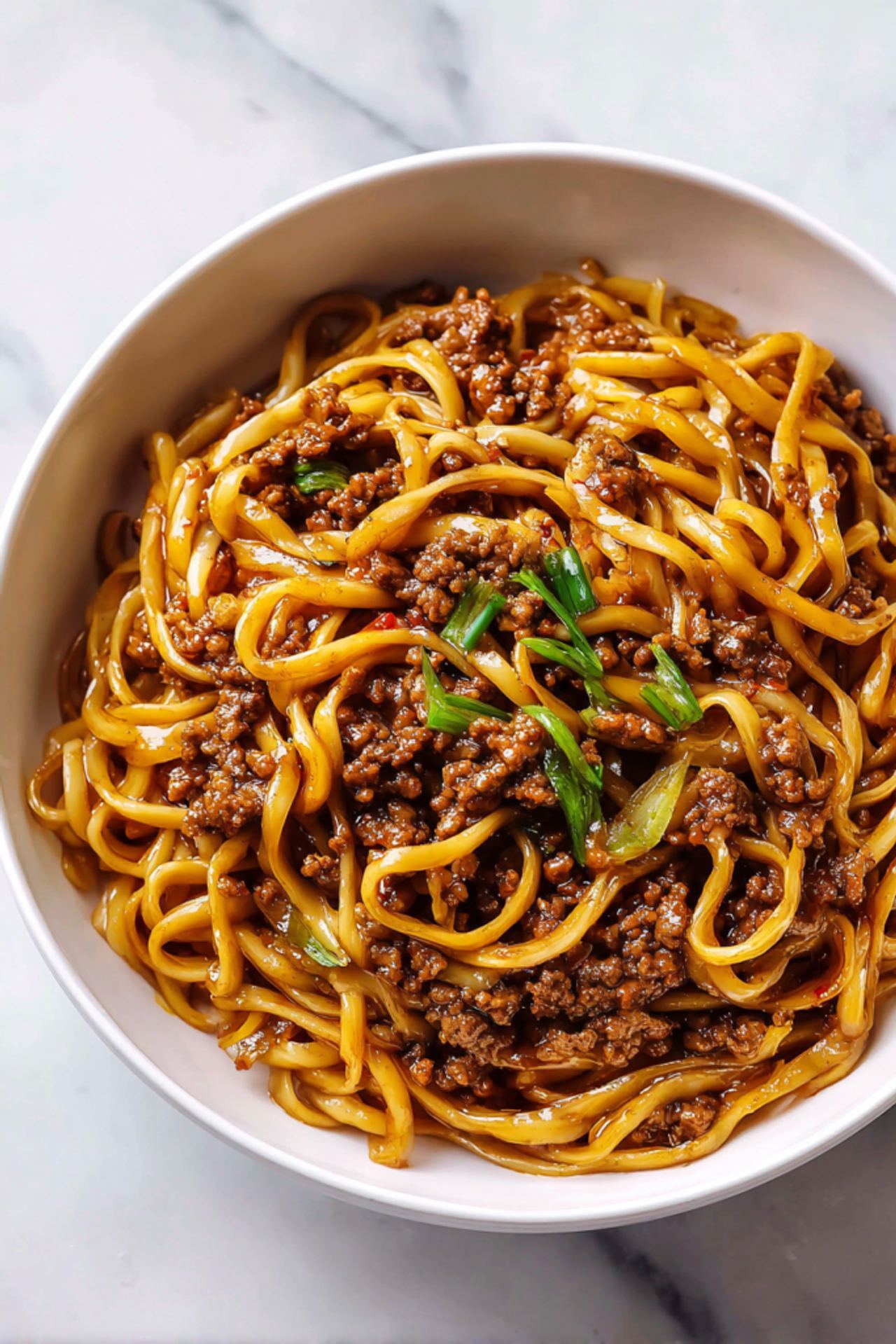 Ground Beef Lo Mein