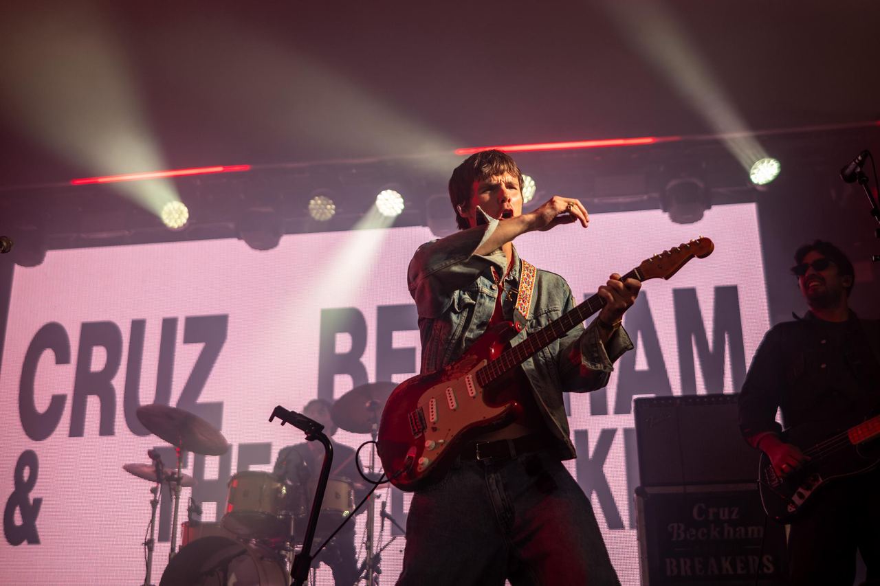 Cruz's performance put the spotlight firmly on his music, as he took command of the stage with his guitar and delivered one of the festival's key moments for his emerging band. | Source: Getty Images