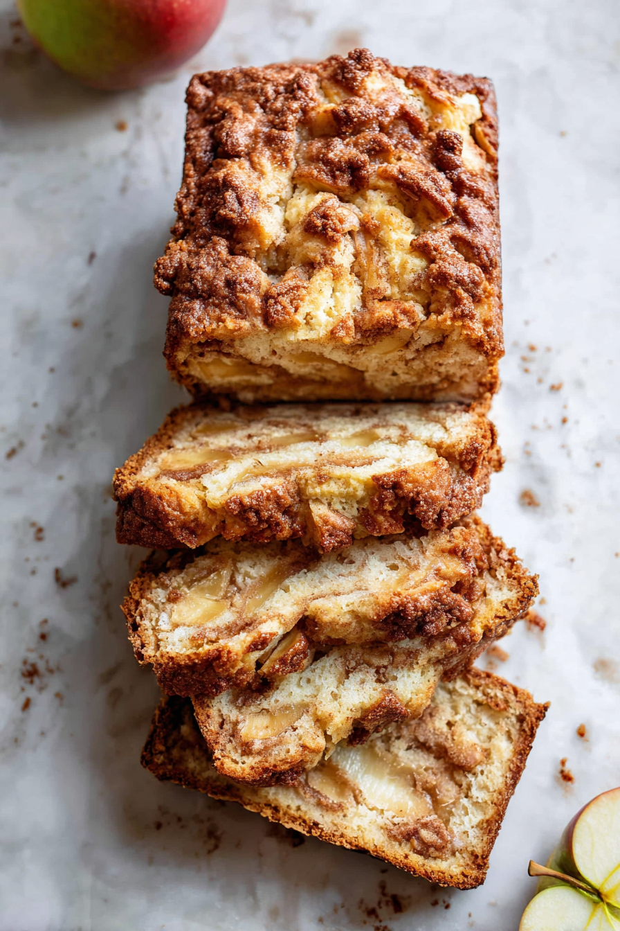 Homemade Apple Cinnamon Bread