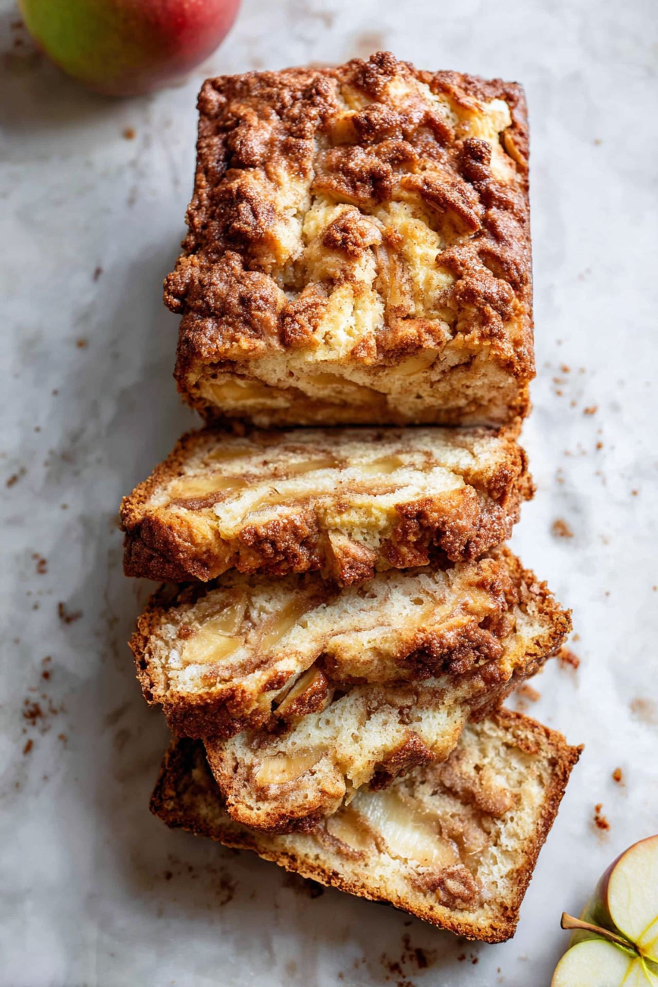 Homemade Apple Cinnamon Bread