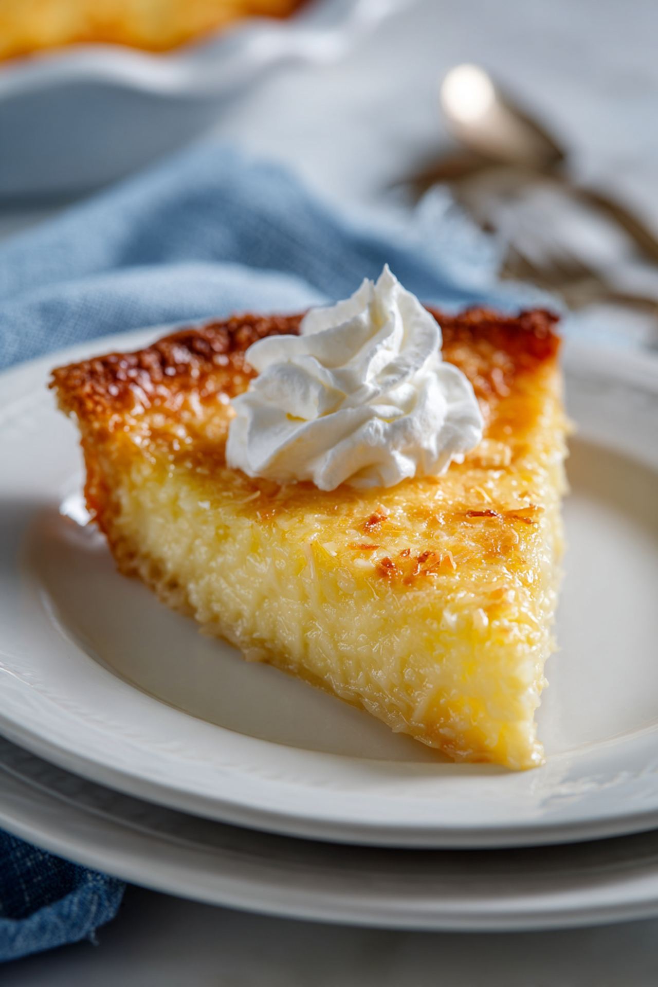 Impossible Coconut Pie