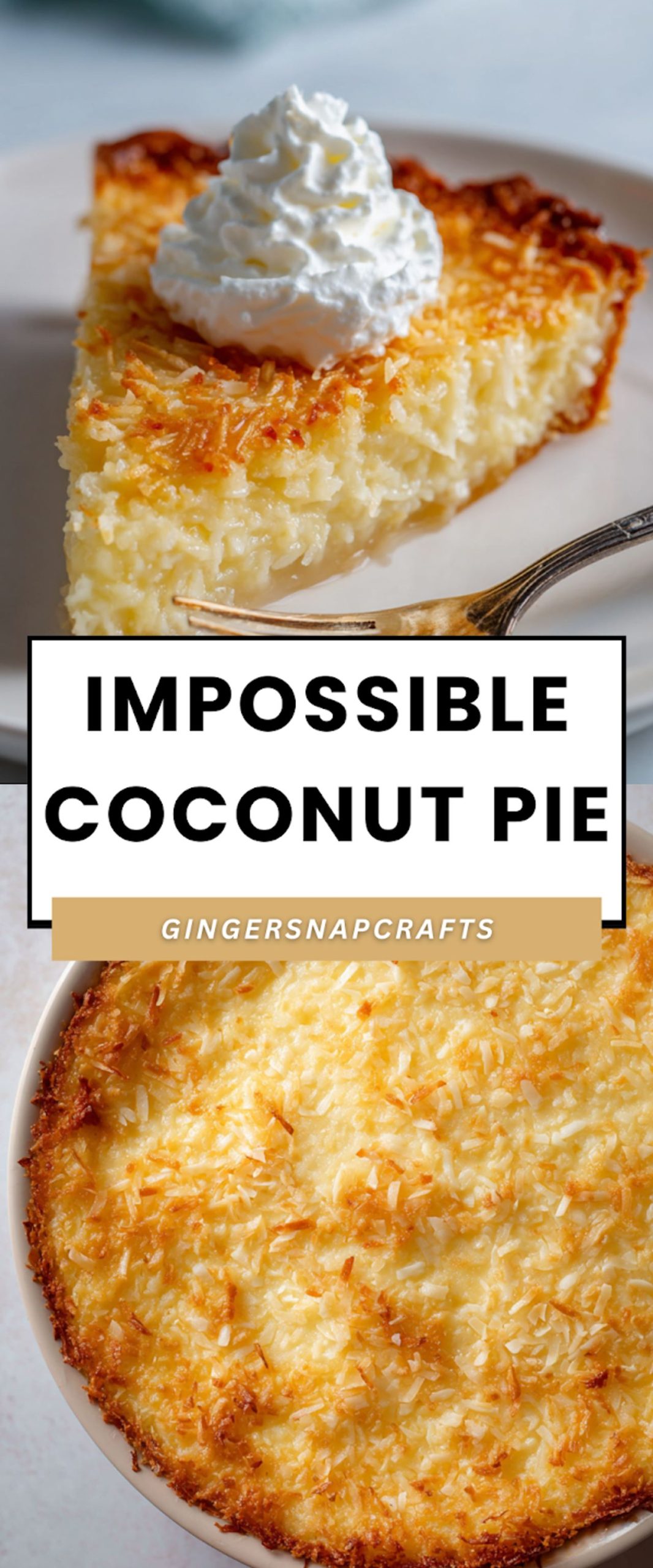 Impossible Coconut Pie
