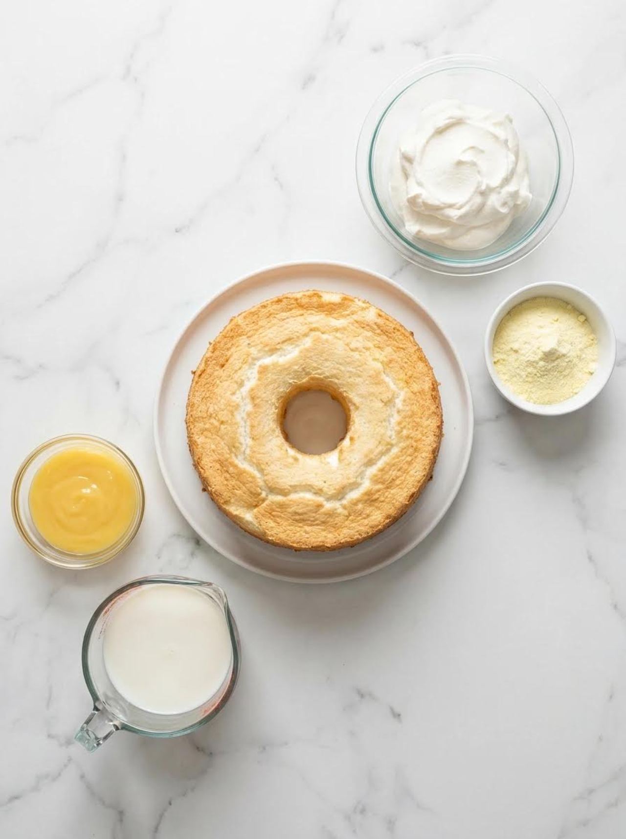 Lemon Angel Cake