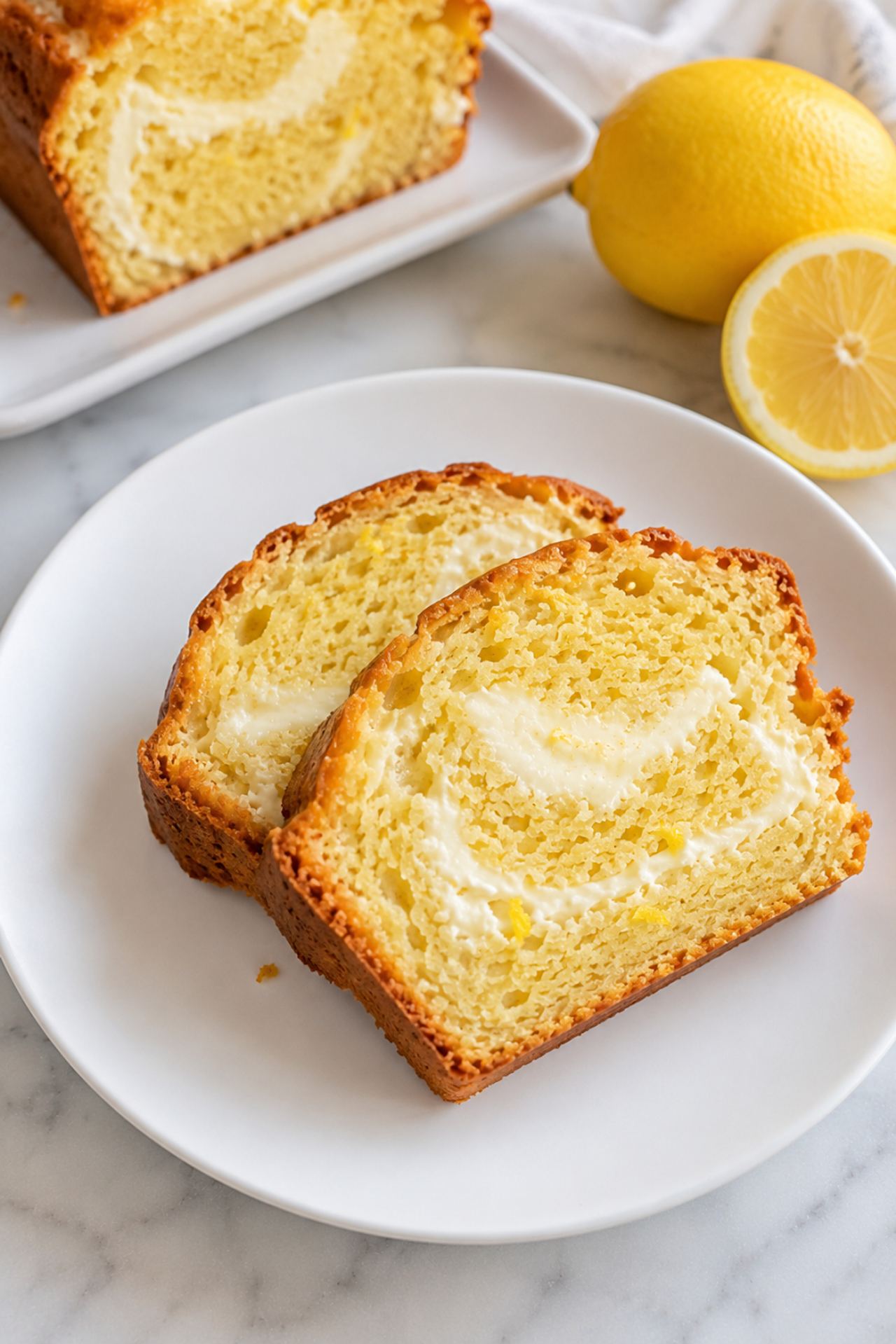 Lemon Cream Cheese Bread
