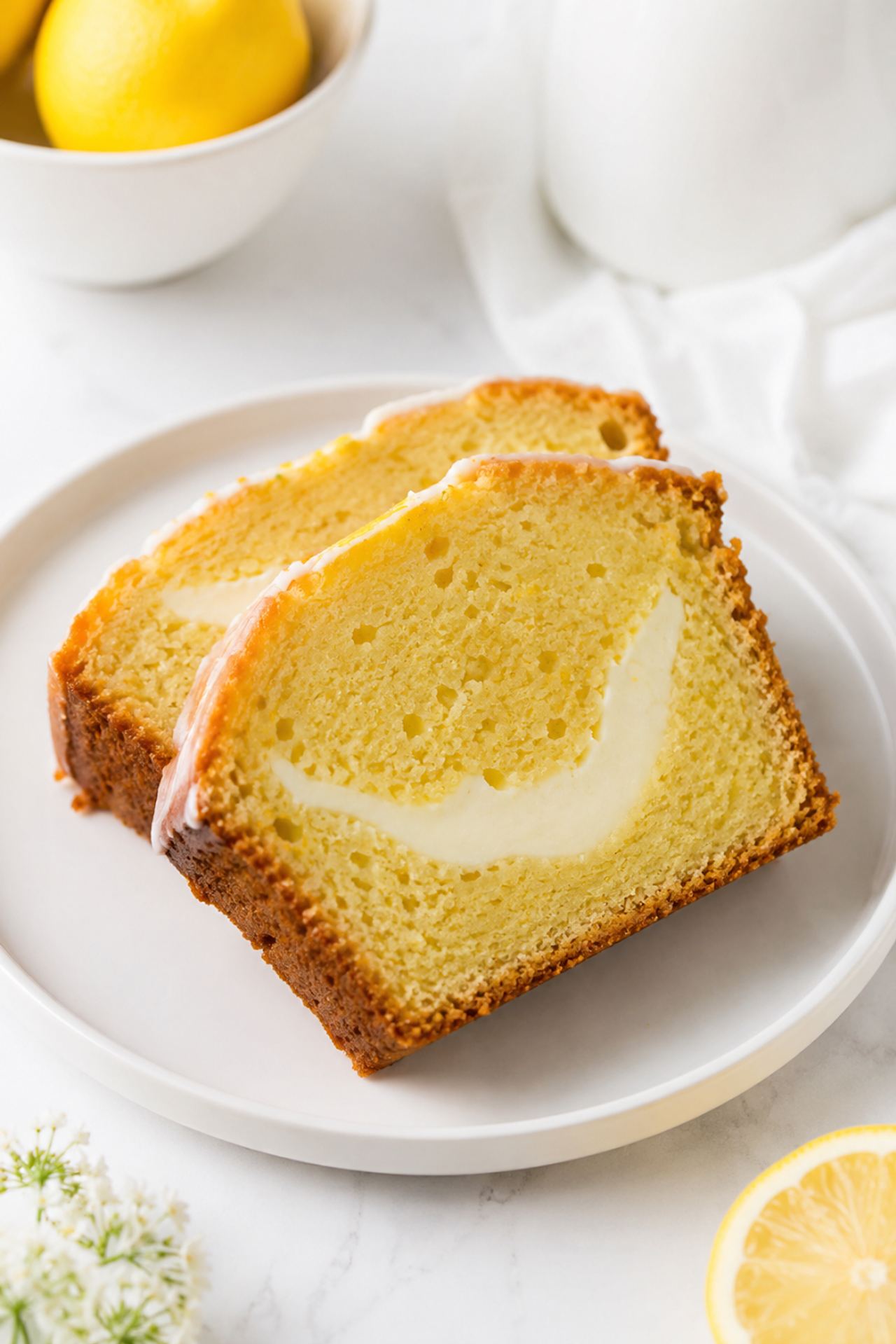 Lemon Cream Cheese Bread