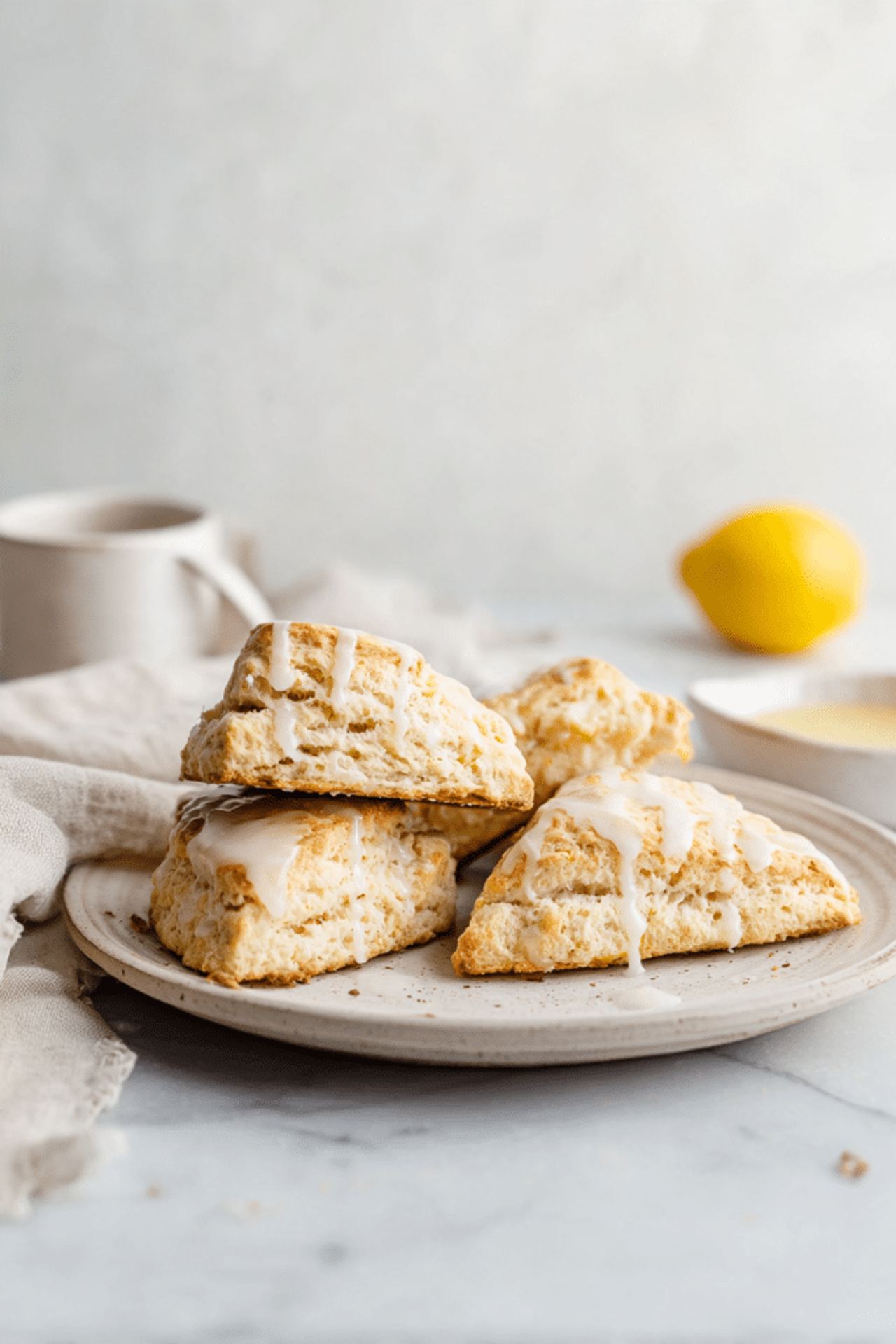Lemon Cream Scones