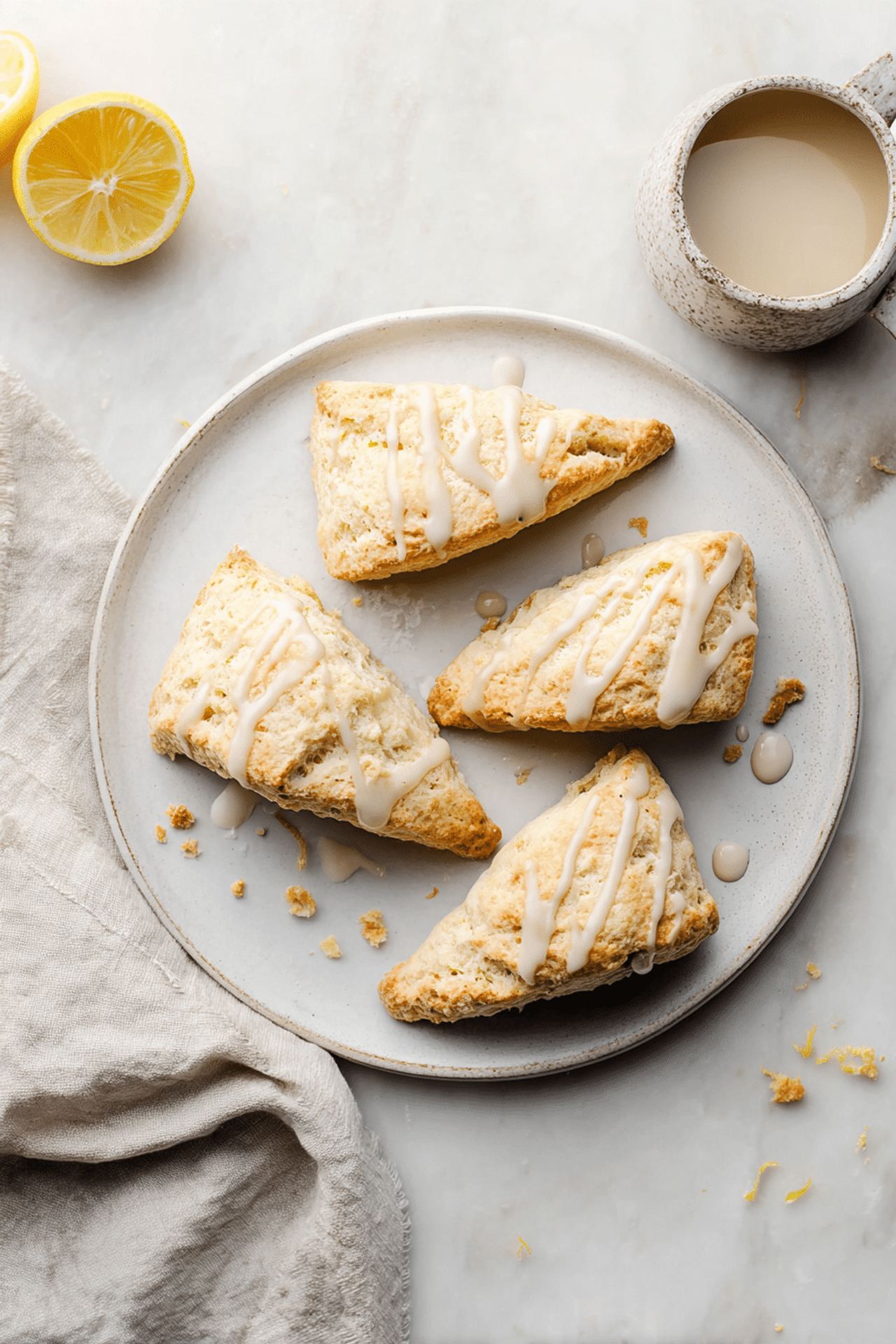 Lemon Cream Scones