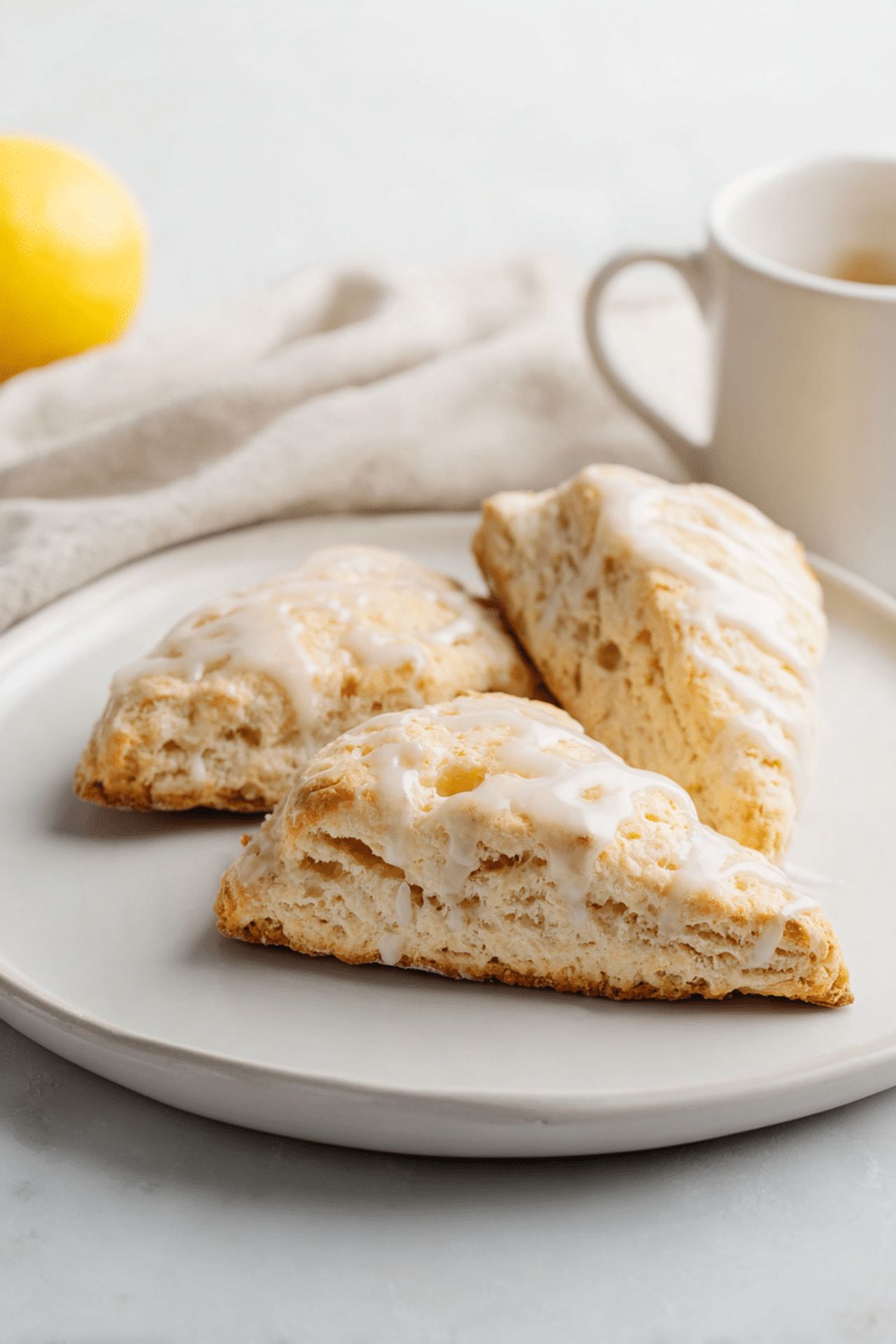 Lemon Cream Scones