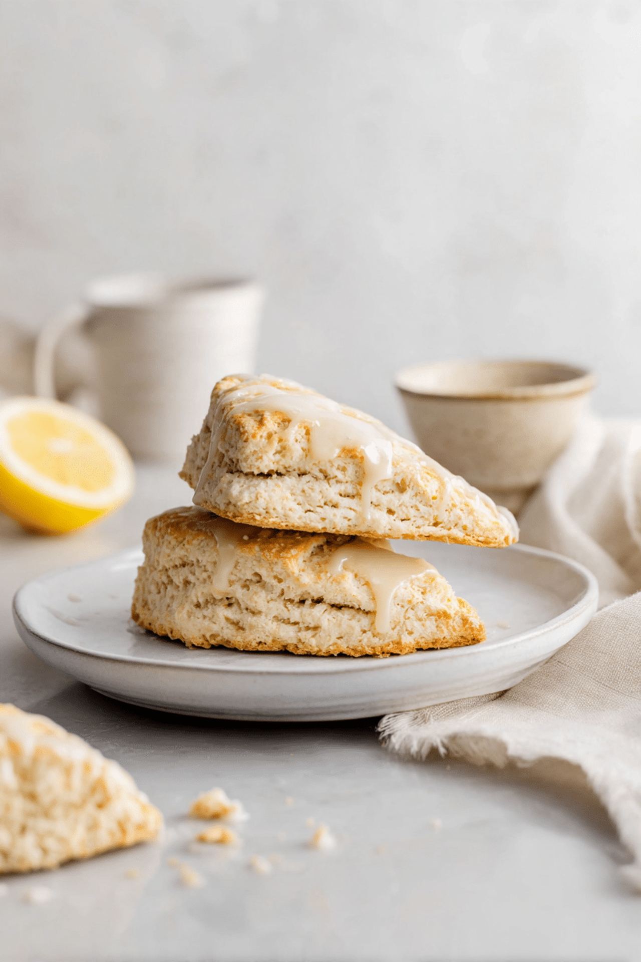 Lemon Cream Scones