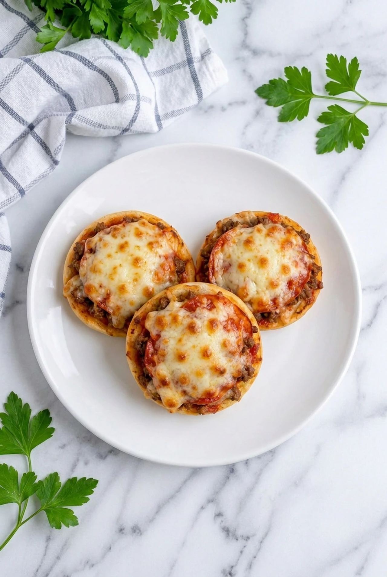 Loaded Pizza Burgers