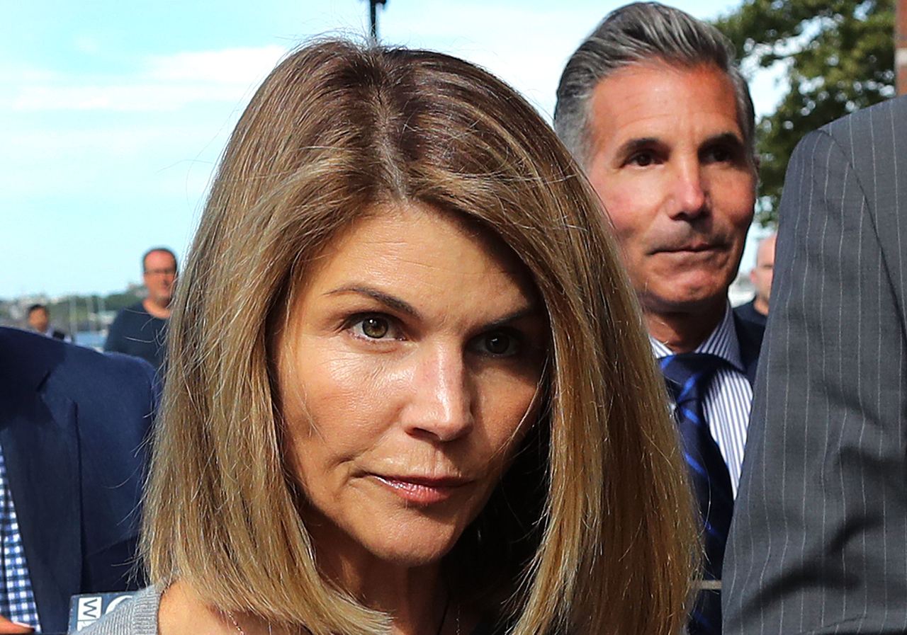 Lori Loughlin disappeared from Instagram seven years ago amid mounting legal scrutiny surrounding her family. In this photo, she and Mossimo Giannulli attended a hearing at John Joseph Moakley United States Courthouse on August 27, 2019, in Boston, Massachusetts. | Source: Getty Images