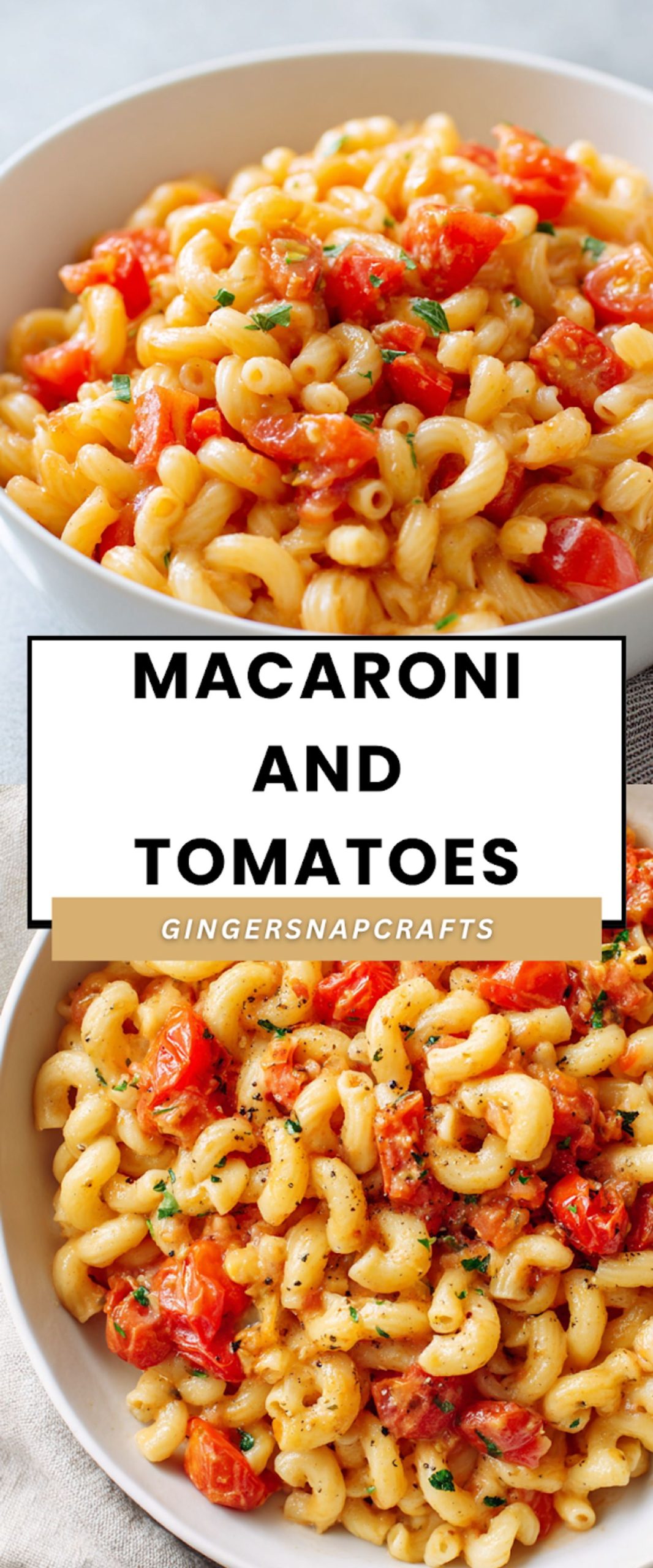 Macaroni and Tomatoes