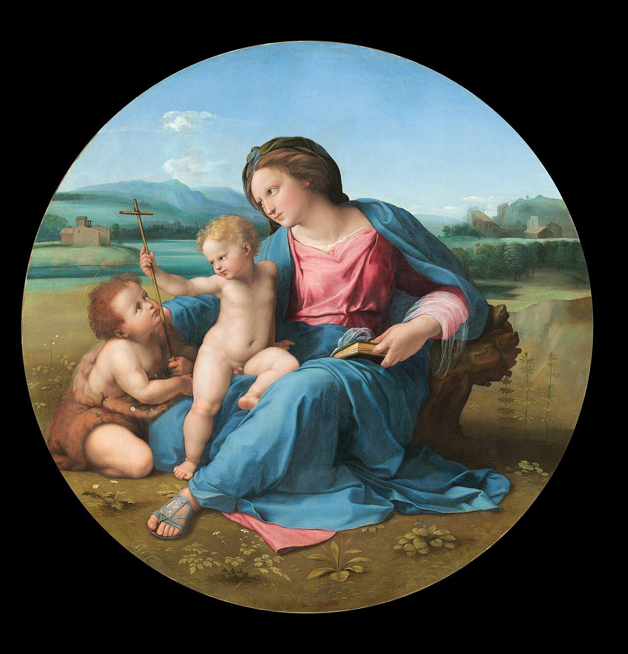 Raphael - The Alba Madonna - Google Art Project