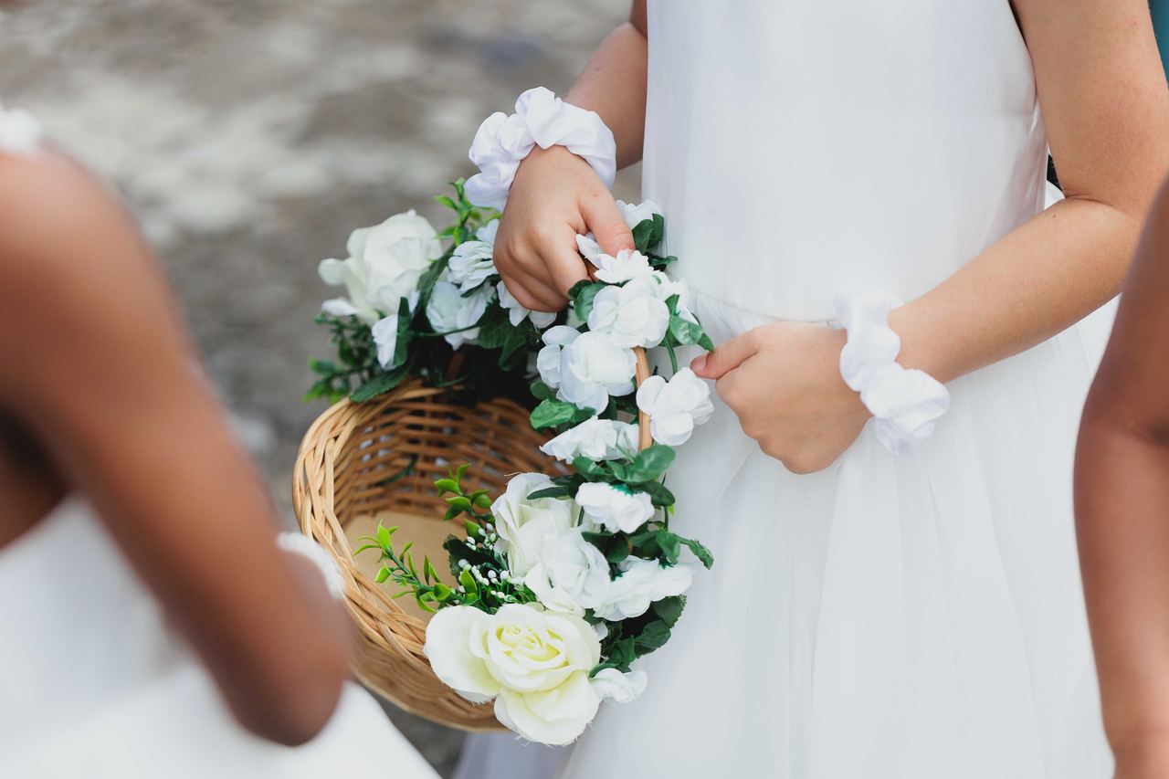 A flower girl at a wedding | Source: Pexels
