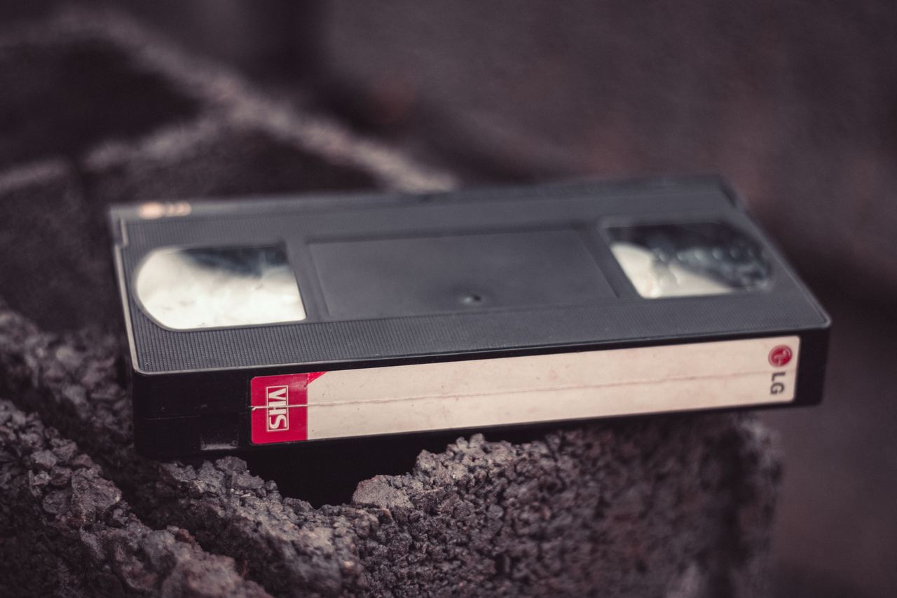 A VHS tape | Source: Pexels