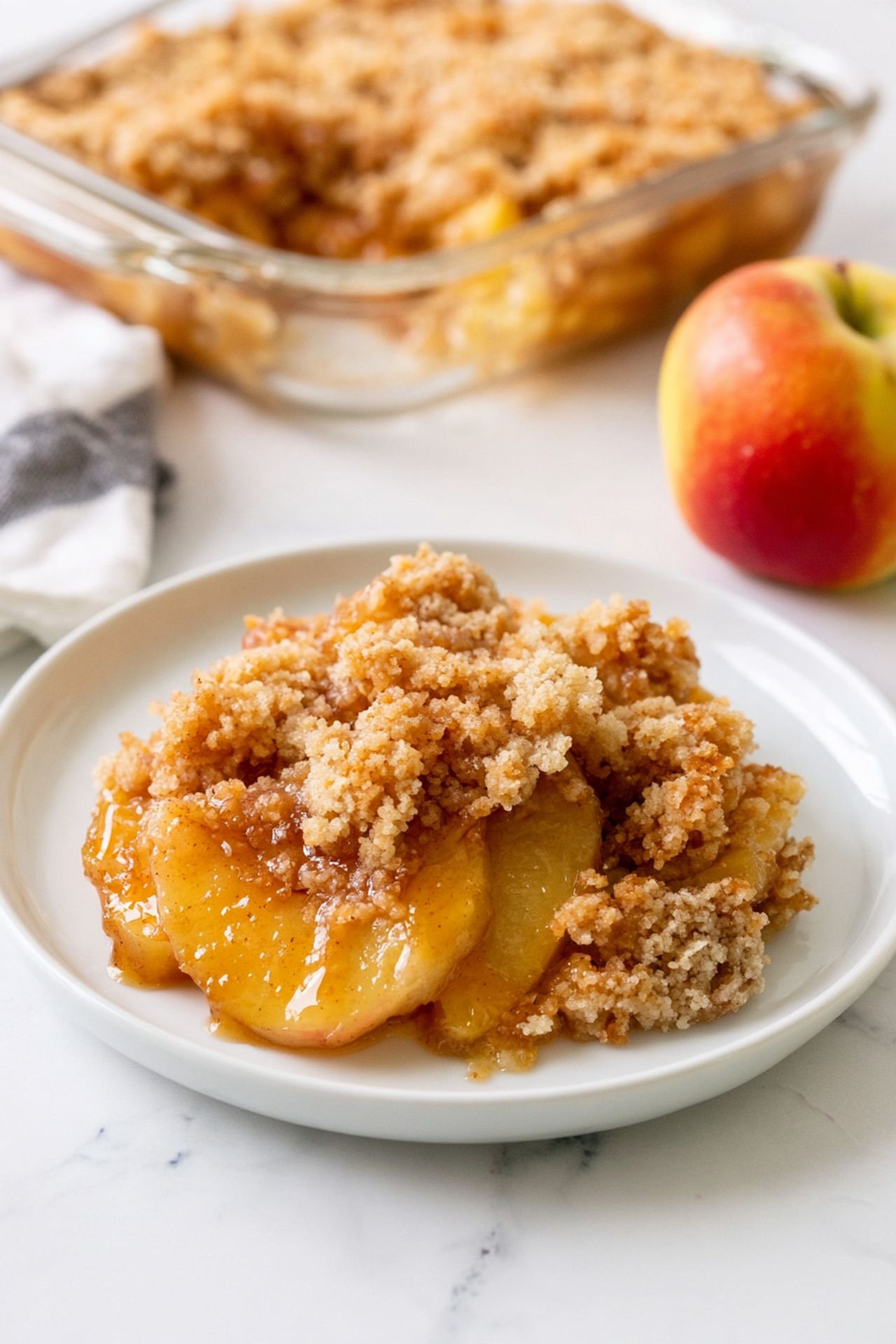 Old-Fashioned 4-Ingredient Apple Bake