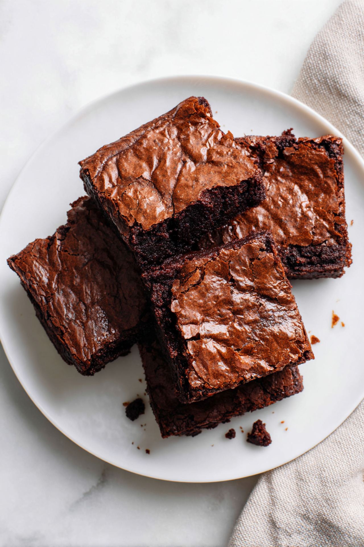 Old-Fashioned Fudge Brownies