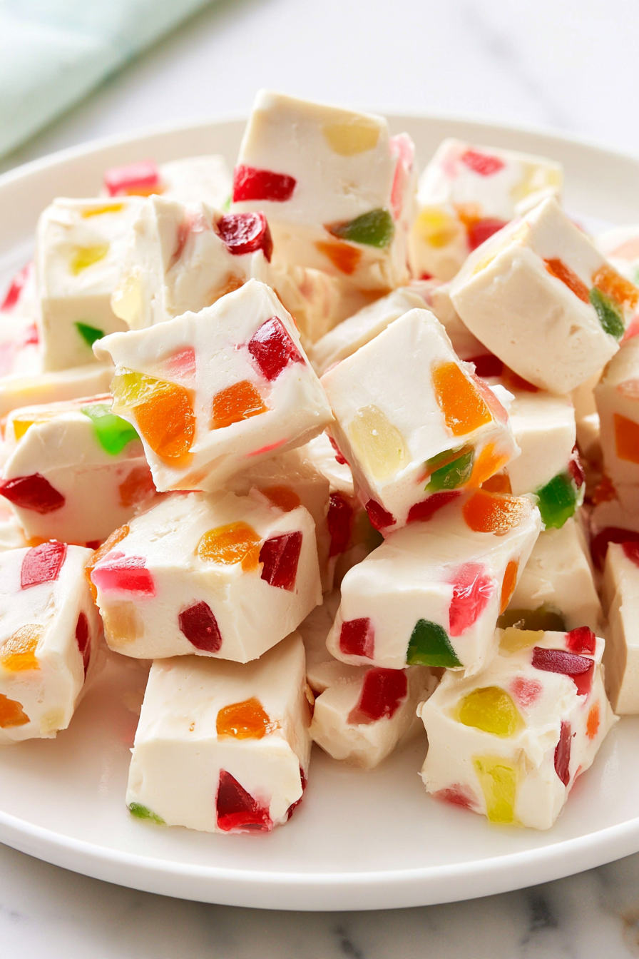 Old-Fashioned Jelly Nougat Candy