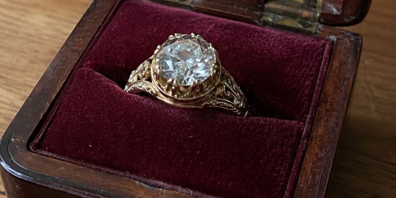 A close-up of a diamond ring | Source: AmoMedia