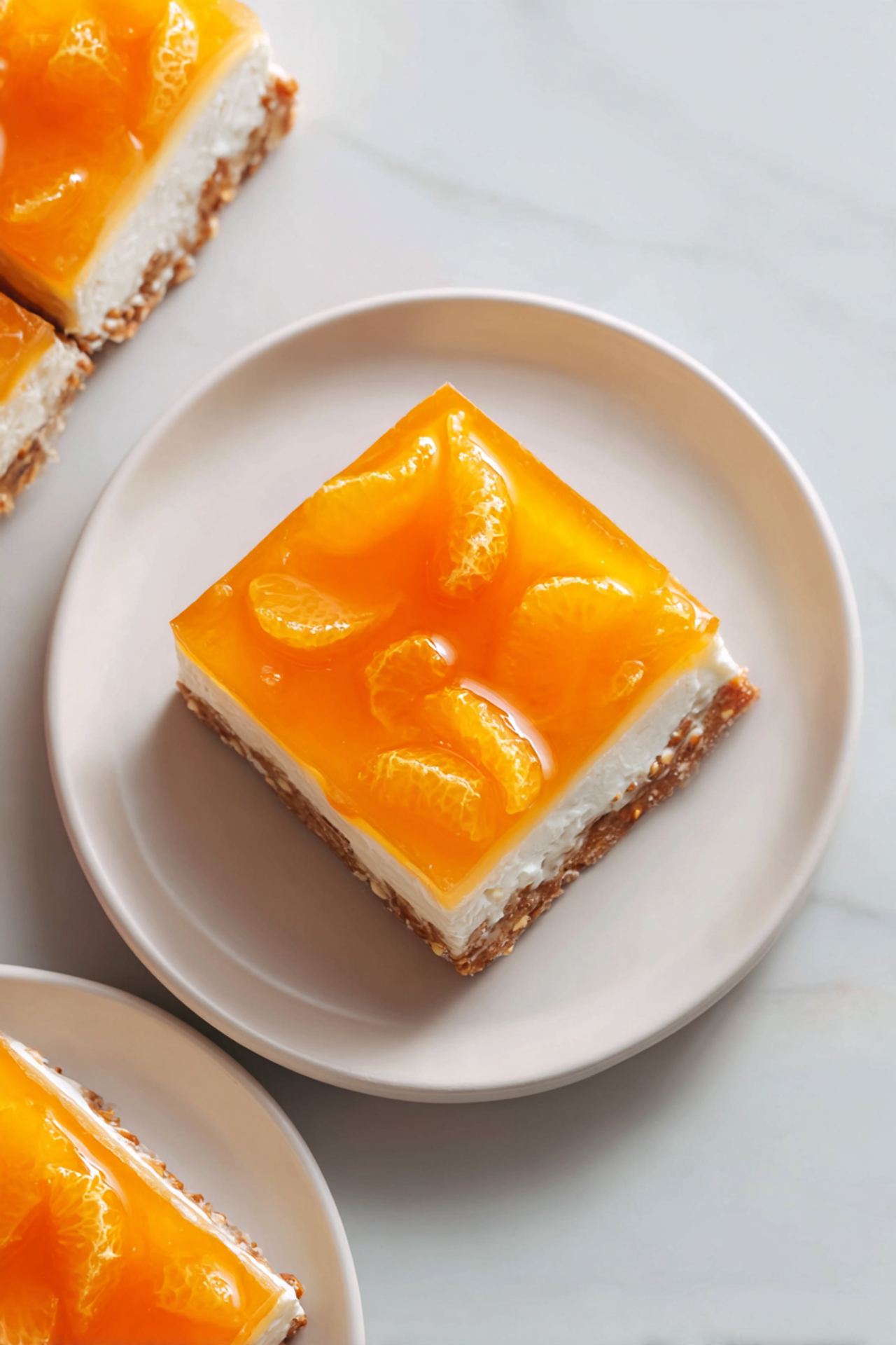 Orange Pretzel Lasagna