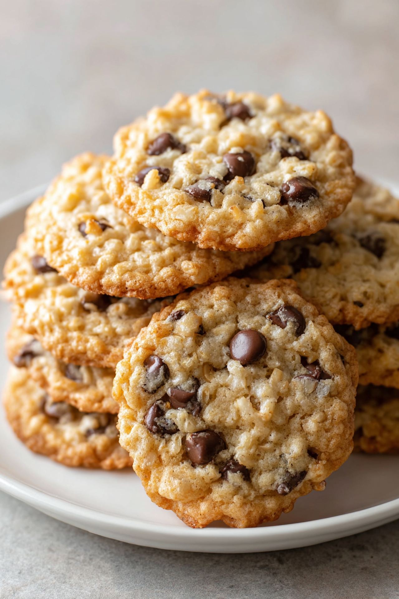 Rice Krispie Chocolate Chip Cookies