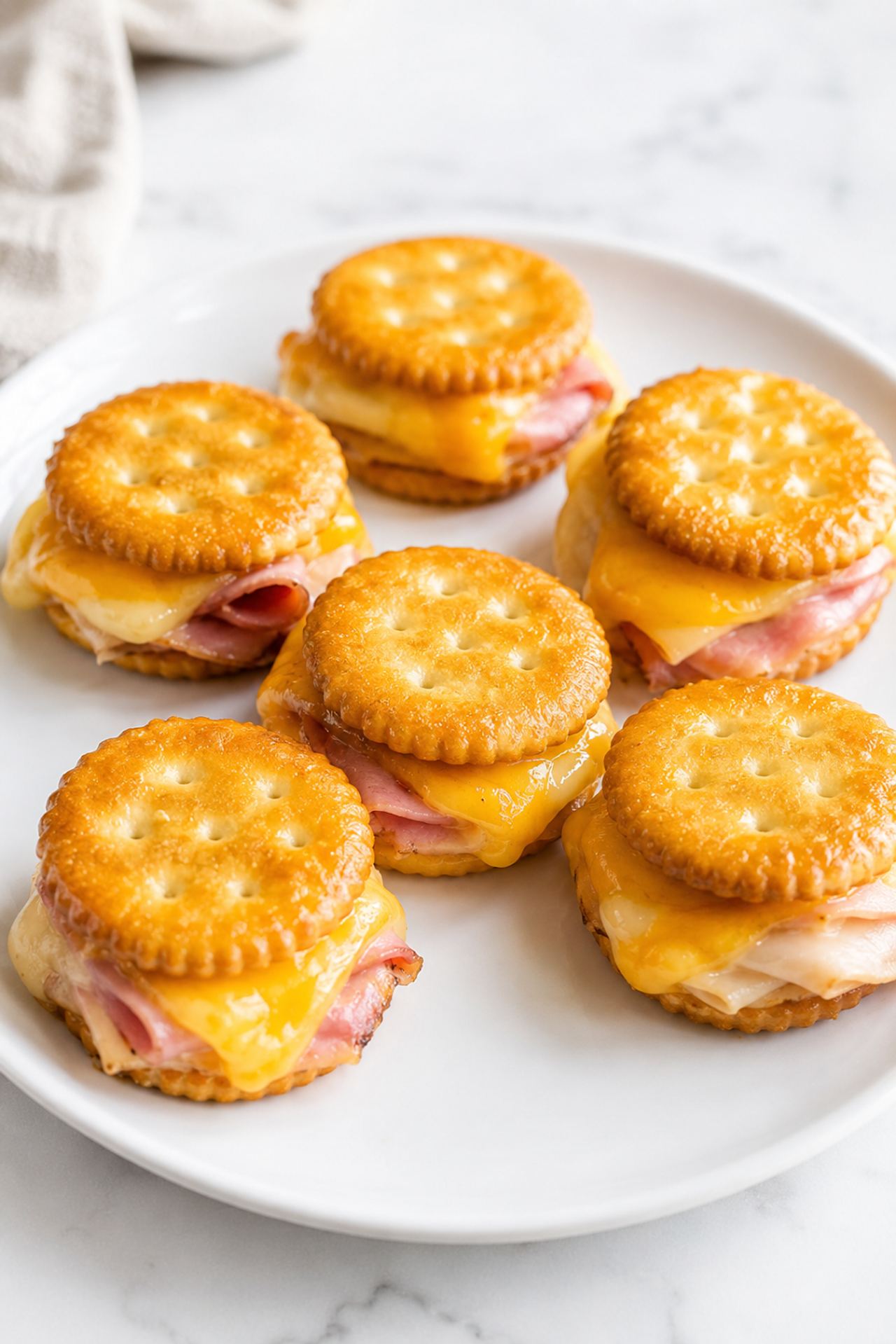 Ritz Cracker Party Sandwiches