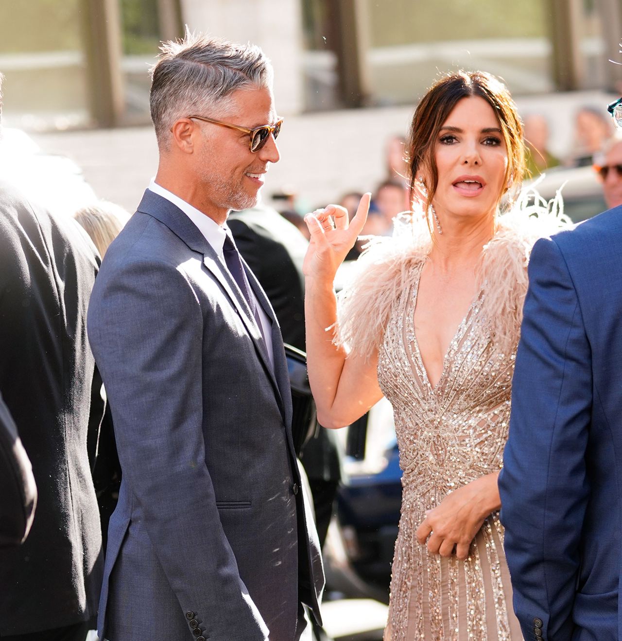Sandra Bullock spoke warmly about Bryan Randall and the role he played in their family. In 2021, she said he was the kind of example she wanted her children to have. | Source: Getty Images