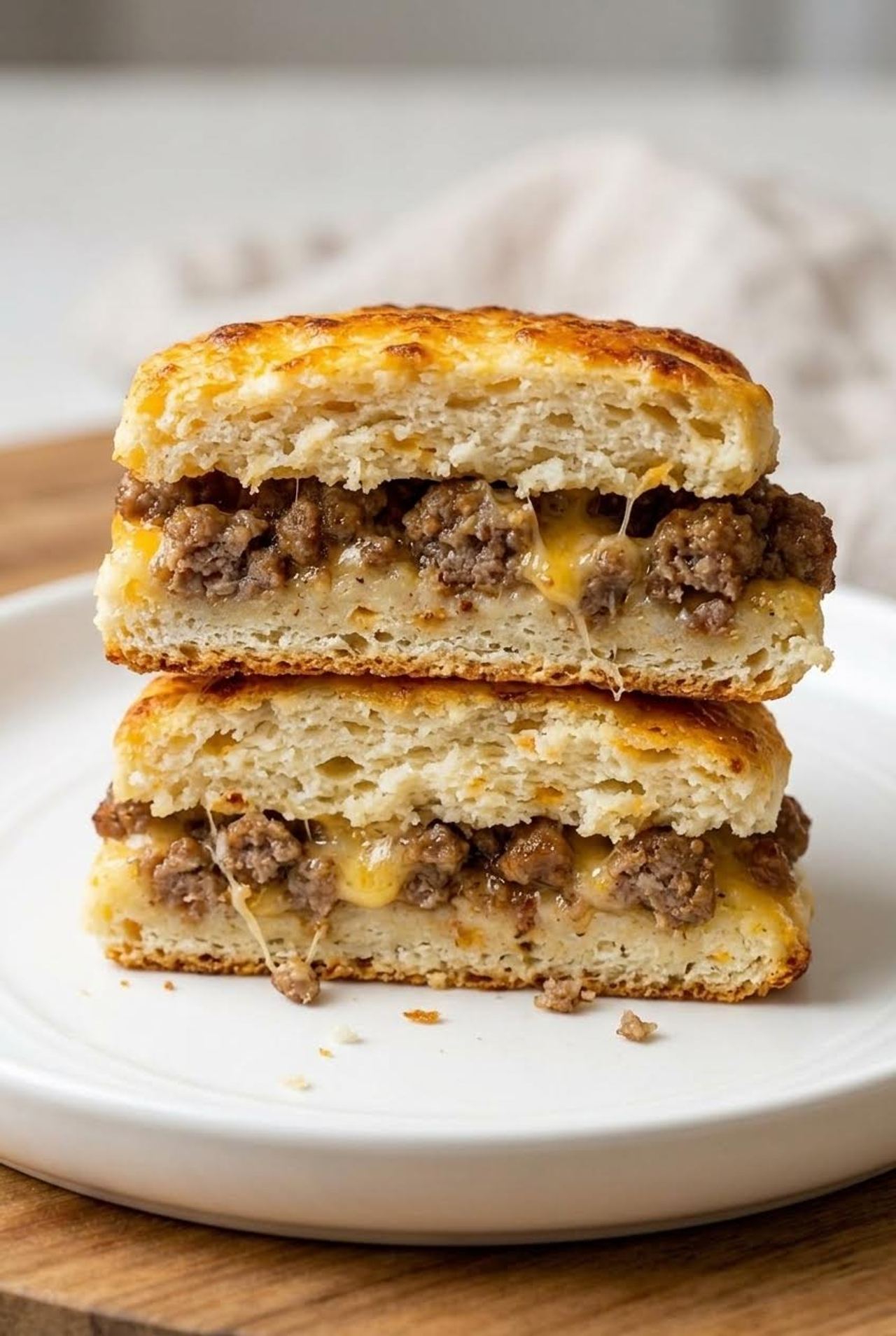 Sausage, Egg, and Cheese Sandwiches
