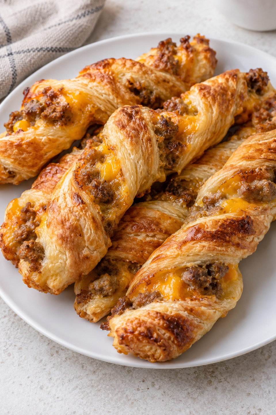Sausage Pastry Twists